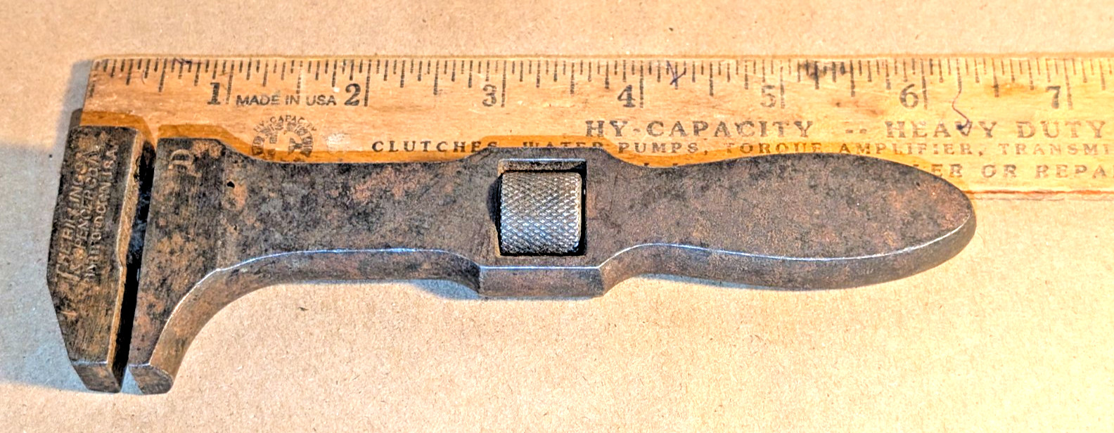 Antique Billings Wrench Antique Billings Wrench