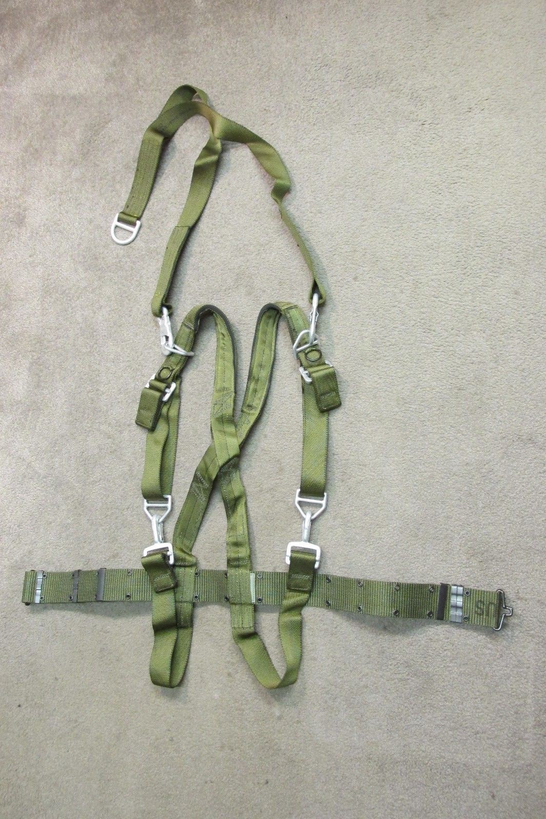 US Stabo Rig Extraction Harness LRRP Special Forces Vietnam Type Sz Small NOS US Stabo Rig Extraction Harness LRRP Special Forces Vietnam Type Sz Small NOS