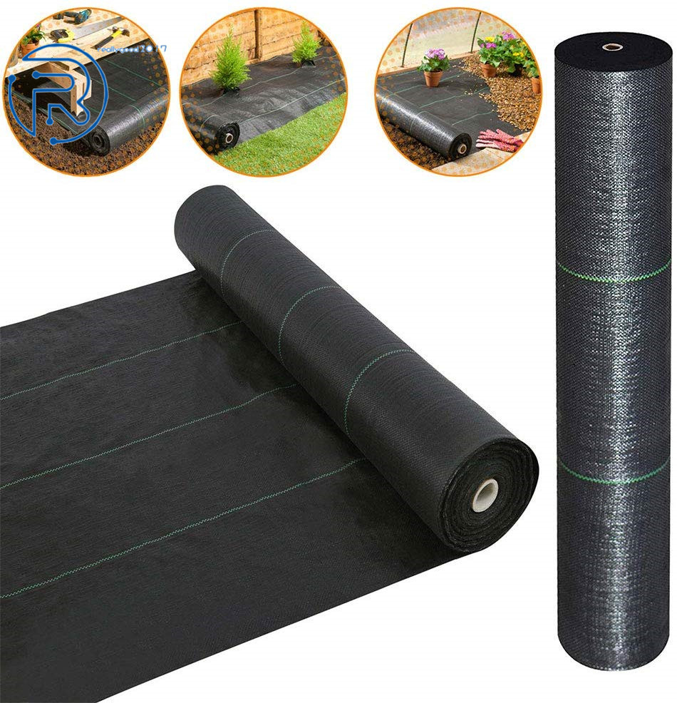 6FTx300FT WEED BARRIER Landscape Fabric Ground Cover US 3.2oz Weed Control