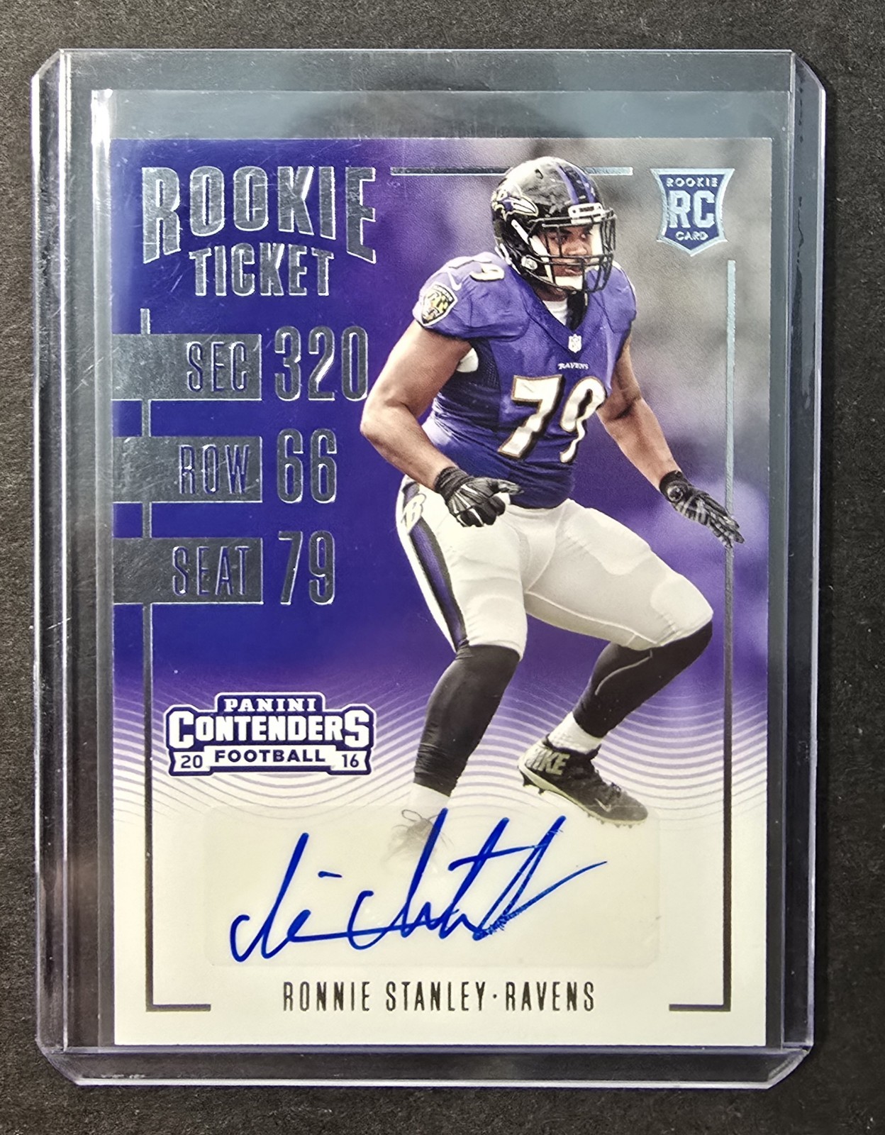 2016 Panini Contenders - Rookie Ticket Ronnie Stanley #104 Rookie Auto Ravens 2016 Panini Contenders - Rookie Ticket Ronnie Stanley #104 Rookie Auto Ravens