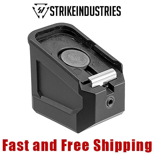 Strike Industries Enhanced Added Weight Magazine Base Plate for Glock 17 and 22