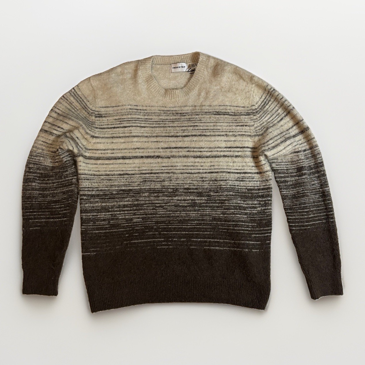 Industry Republic Clothing Wool Blend Ombre Pullover Sweater Size S NWT Industry Republic Clothing Wool Blend Ombre Pullover Sweater Size S NWT