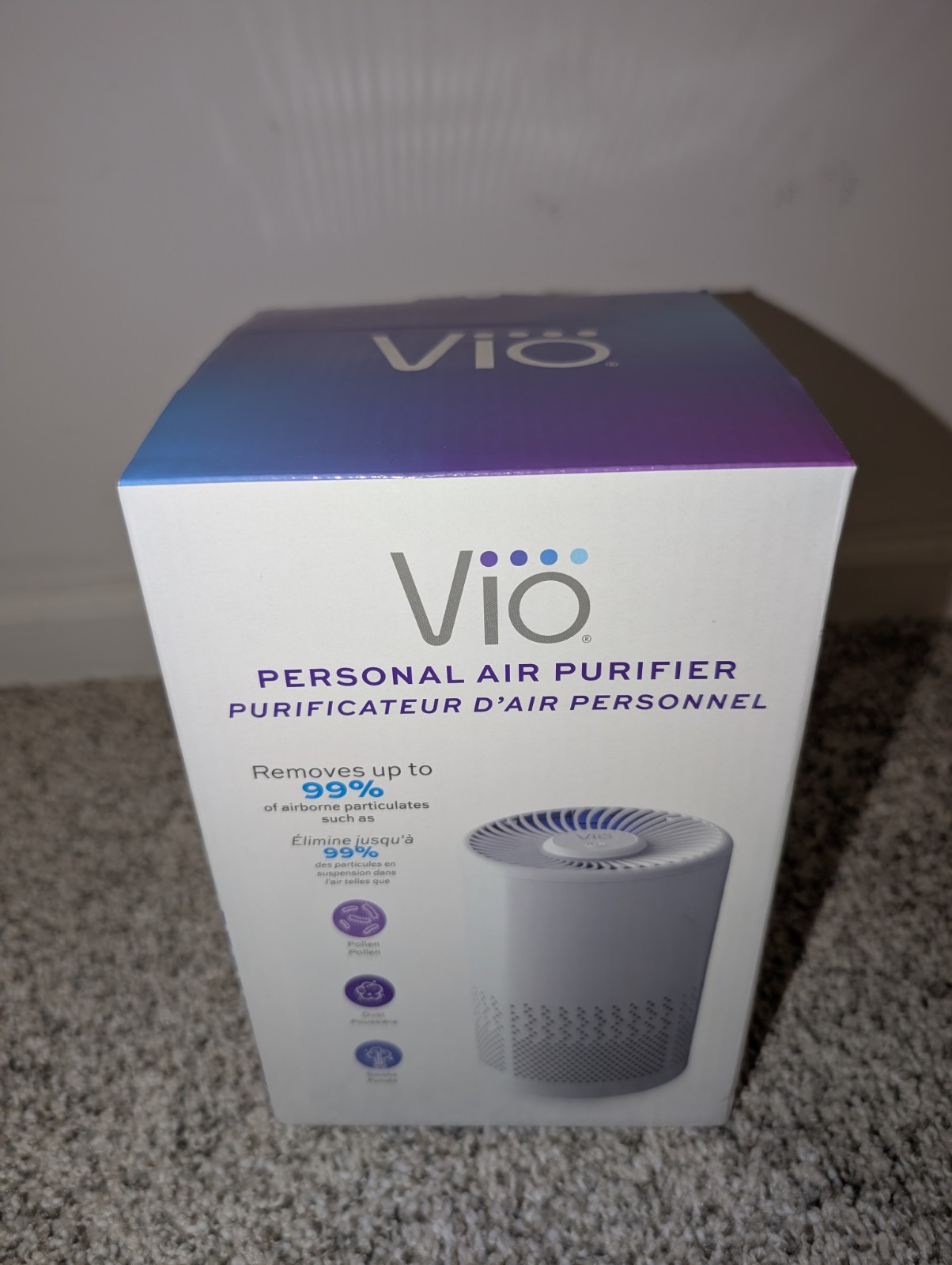 Vio Personal Portable Air Purifier NEW IN BOX