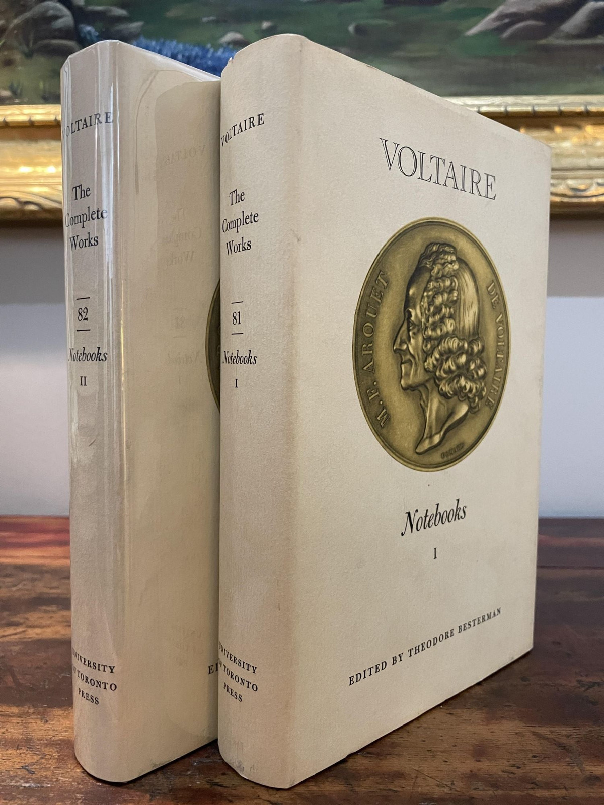 The Complete Works of Voltaire Notebooks 1 & 2 / 1968 2nd Edition