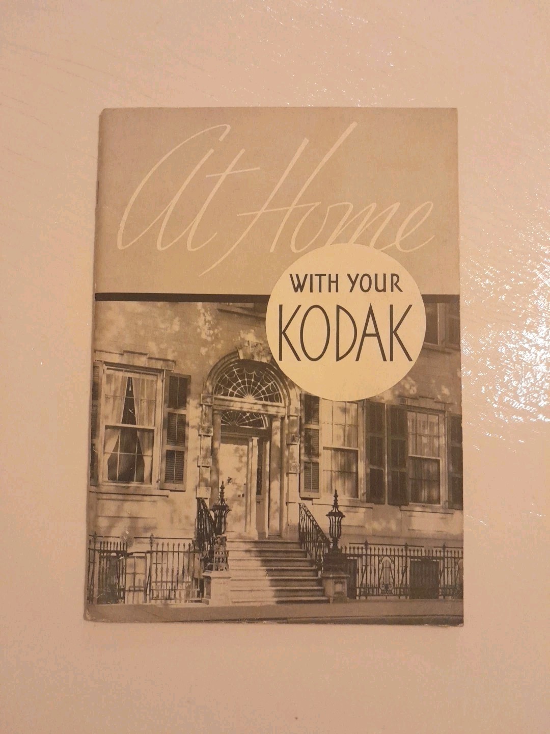 Vintage Original Kodak Brochure At Home With Your Kodak Rochester N.Y. Vintage Original Kodak Brochure At Home With Your Kodak Rochester N.Y.