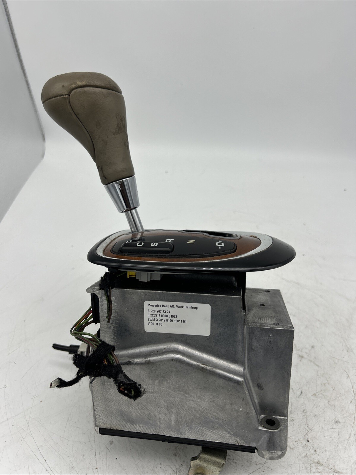 00-06 Mercedes W220 S430 S500 CL500 Keyless Go Gear Shifter 2202673324 OEM