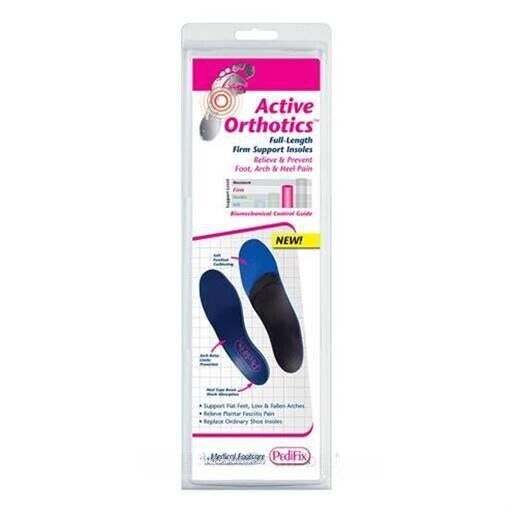 PediFix Active Orthotics Full-Length Firm Support Insoles