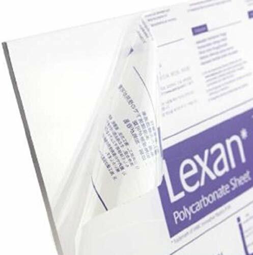Polycarbonate Lexan Genera Sheet Clear 0.250” - 1/4 Polycarbonate Lexan Genera Sheet Clear 0.250” - 1/4