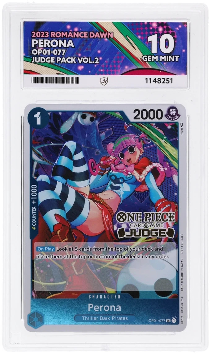 Perona (Judge Pack Vol. 2) OP01-077 One Piece Promotion Cards Foil ACE 10