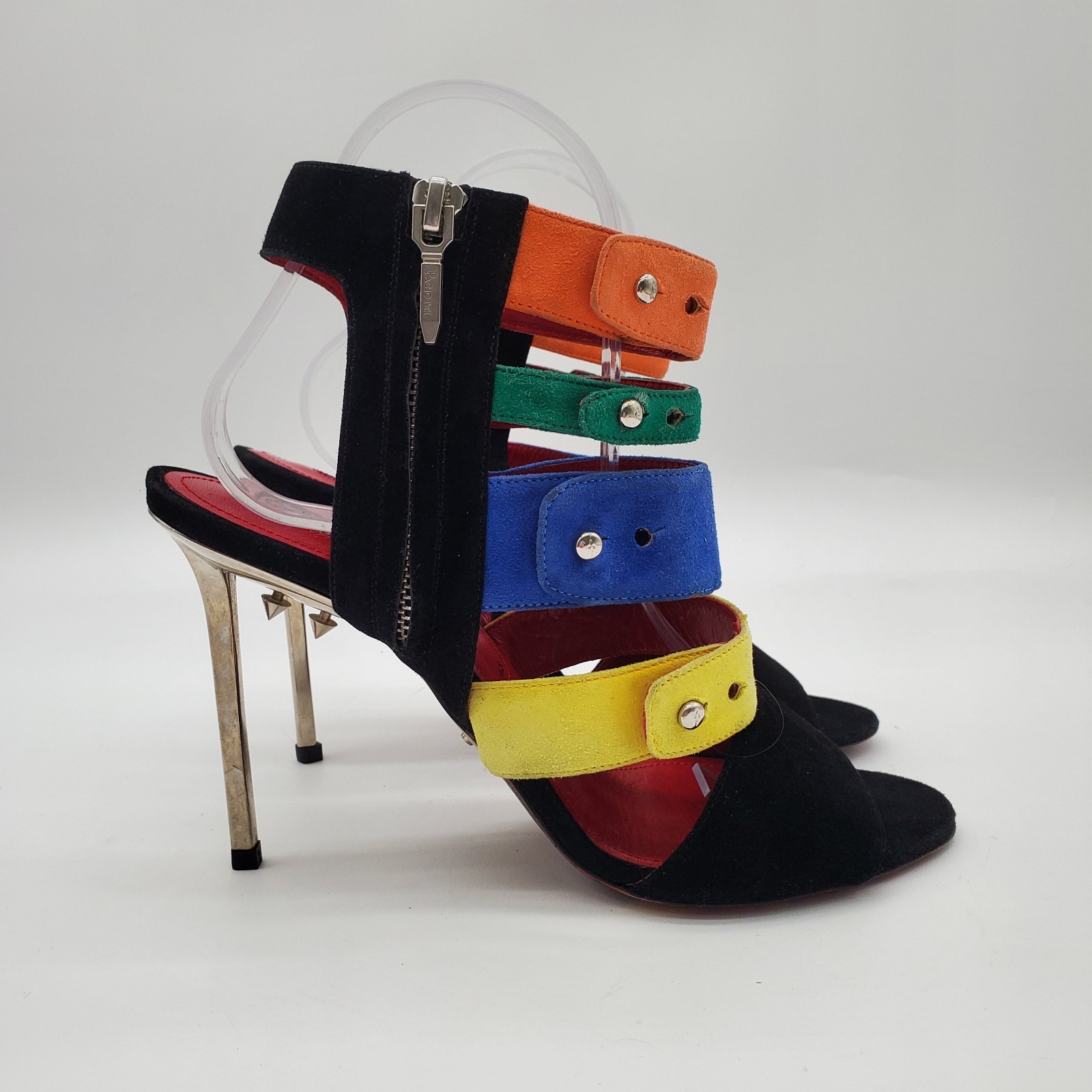 CESARE PACIOTTI  Suede Heels NWT 38