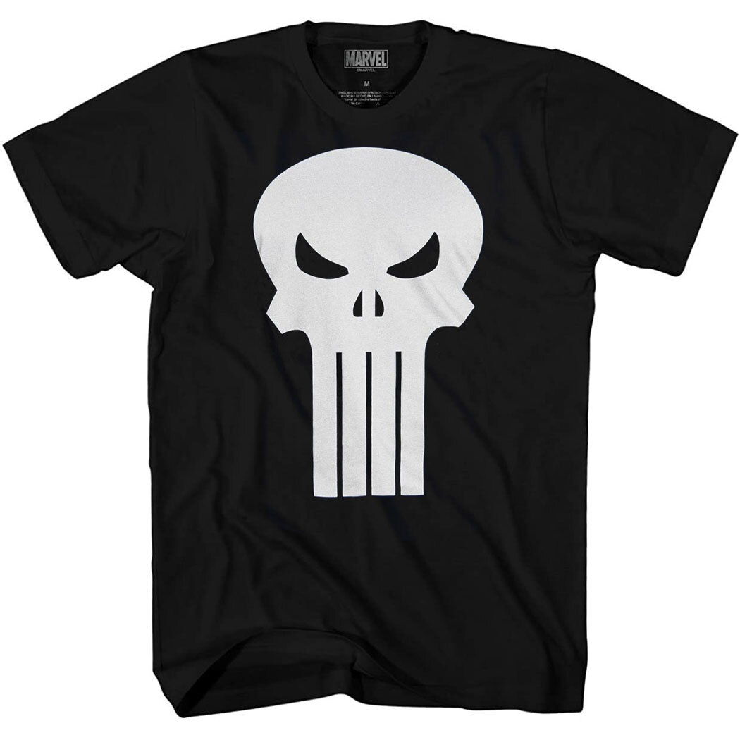 Marvel Punisher Classic Logo T-Shirt Marvel Punisher Classic Logo T-Shirt