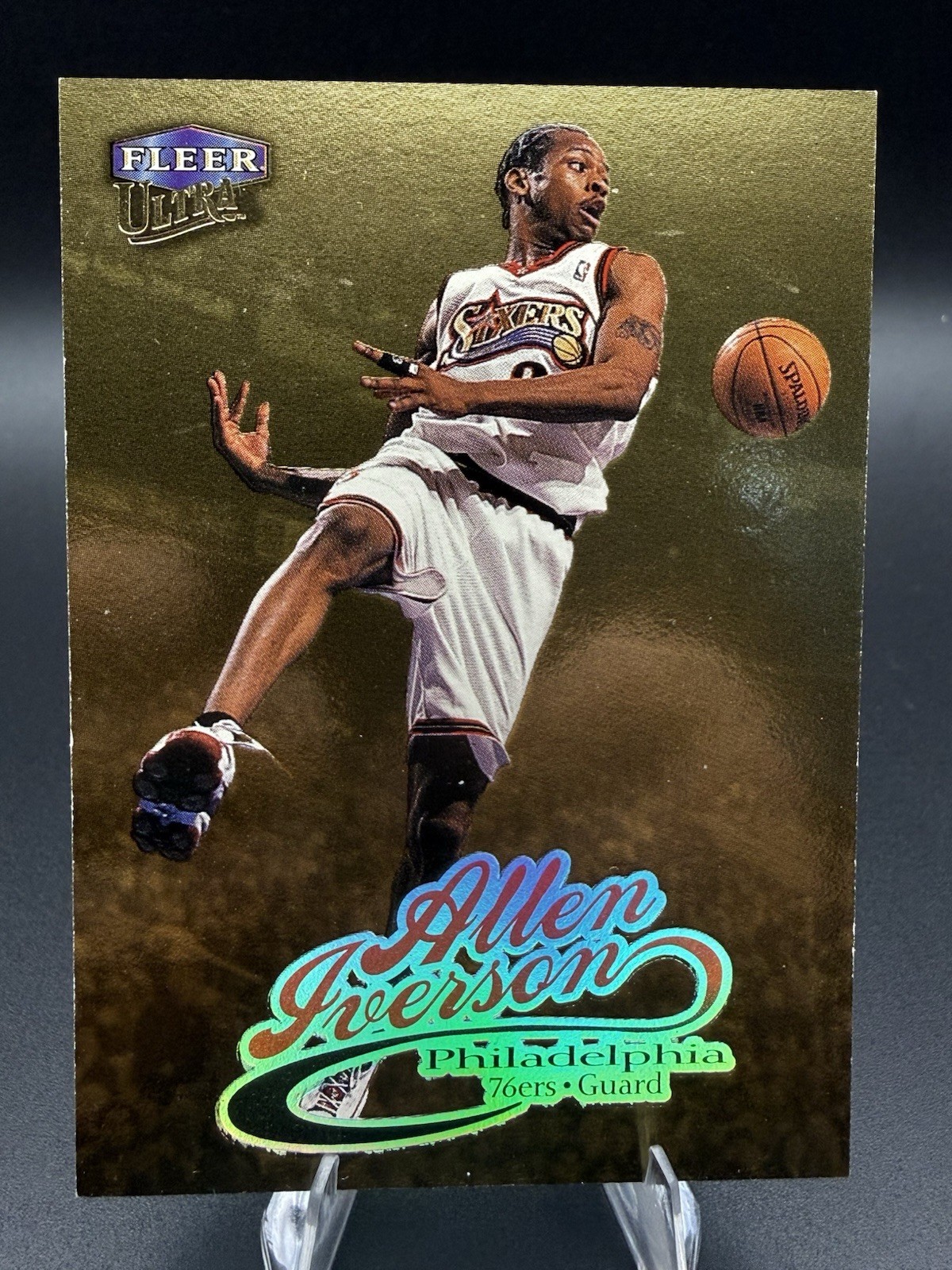 1998-99 Fleer Ultra - Allen Iverson #33G Gold Medallion, Amazing Condition
