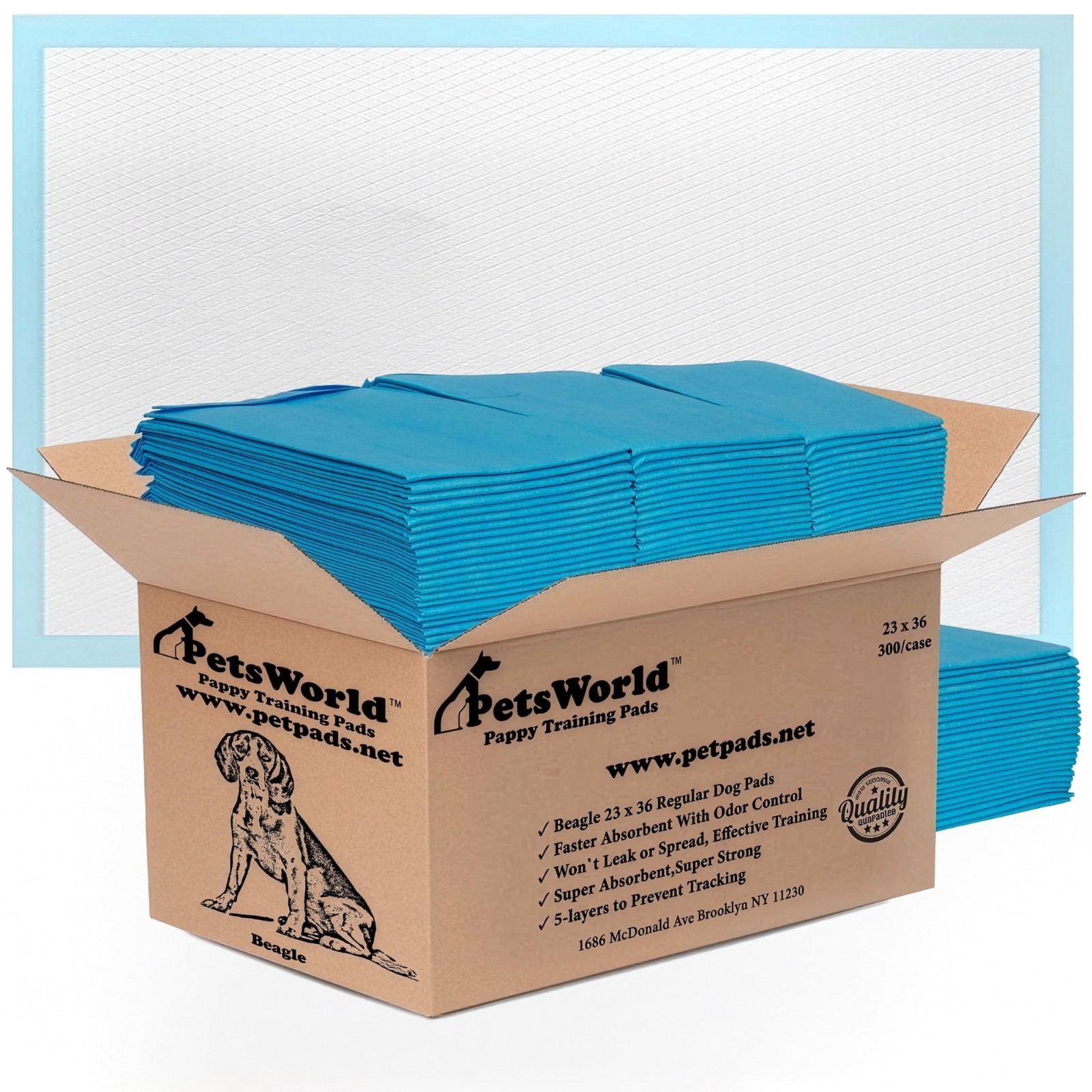 PetsWorld Puppy Pads 300 Count 23x36 Leak Proof Value Pack FREESHIP PetsWorld Puppy Pads 300 Count 23x36 Leak Proof Value Pack FREESHIP