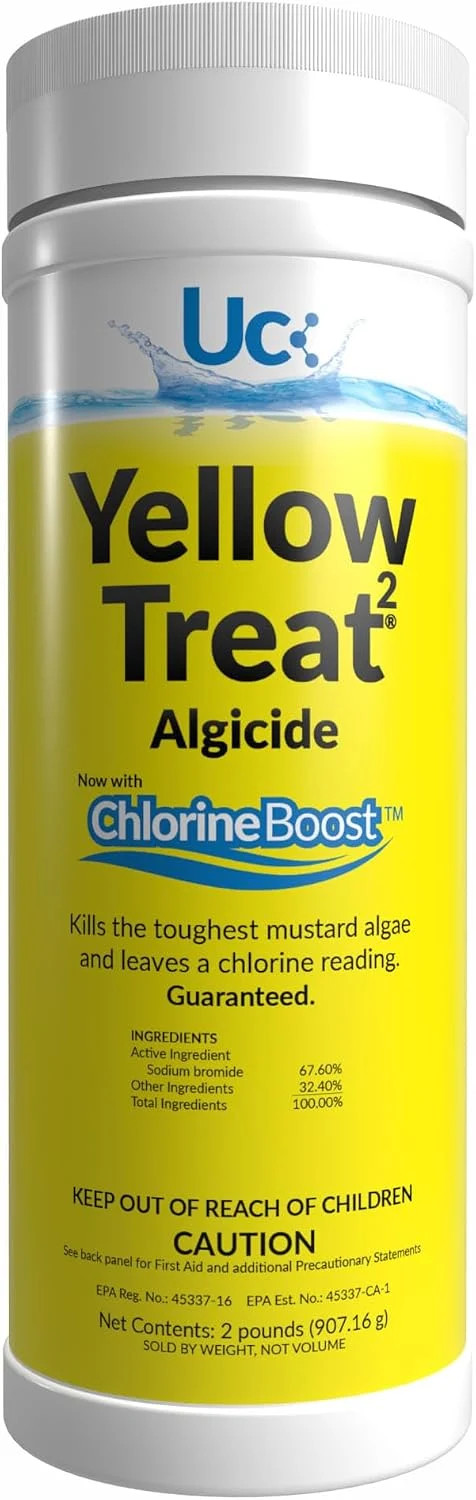 United Chemical Yellow Treat Mustard & Yellow Pool Algaecide 2 lb