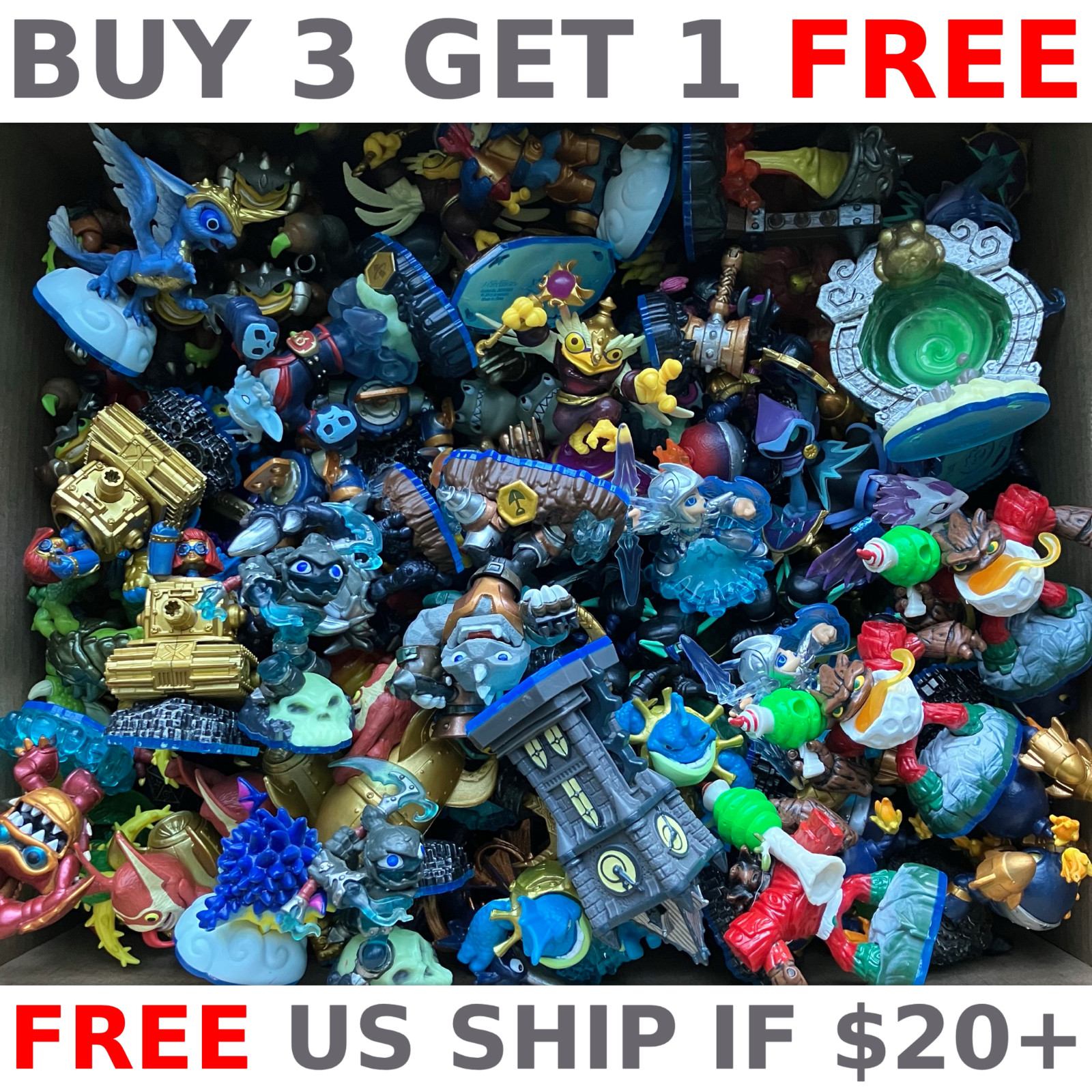 Skylanders Swap Force Figures Pick Your Lot BUY 3 GET 1 - FREE US SHIP IF $20+