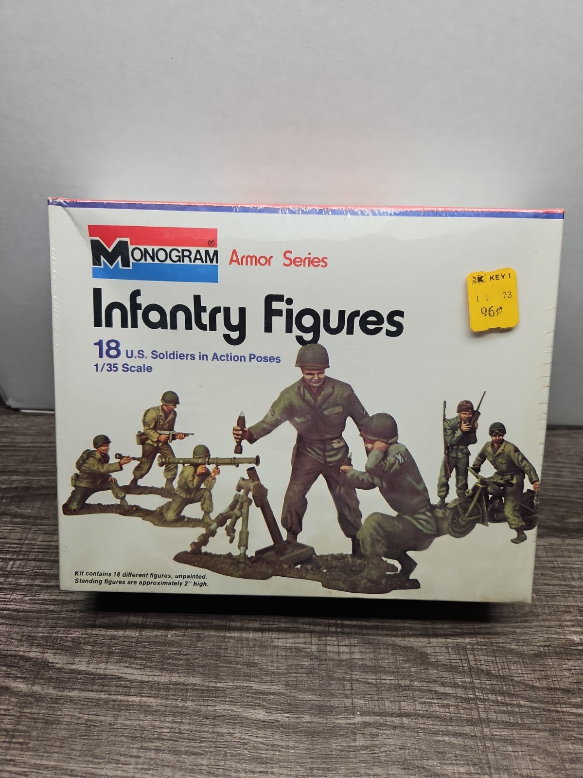 Monogram Armor Series. 1/35 US Soldiers Infantry Monogram Armor Series. 1/35 US Soldiers Infantry