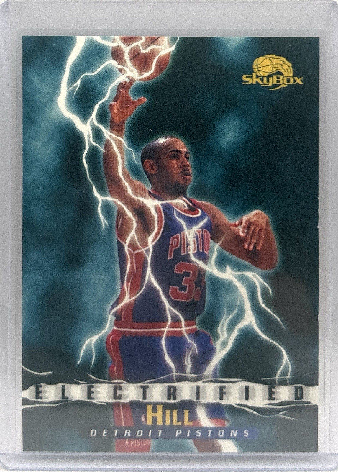 1995-96 Skybox Premium Electrified #283 Grant Hill Detroit Pistons