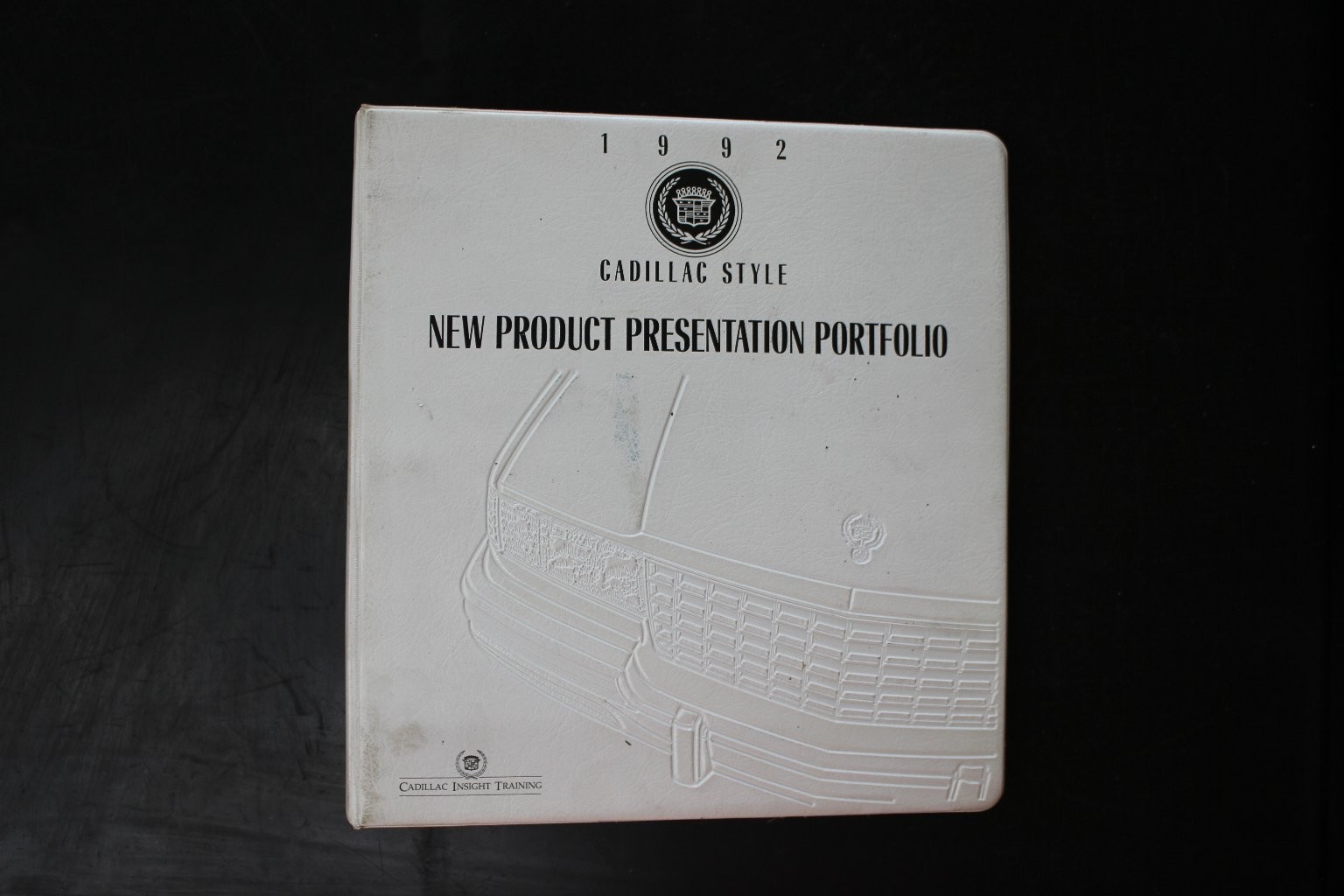 Cadillac New Product Presentation Portfolio 1992 1993 Models Dealer Training OEM