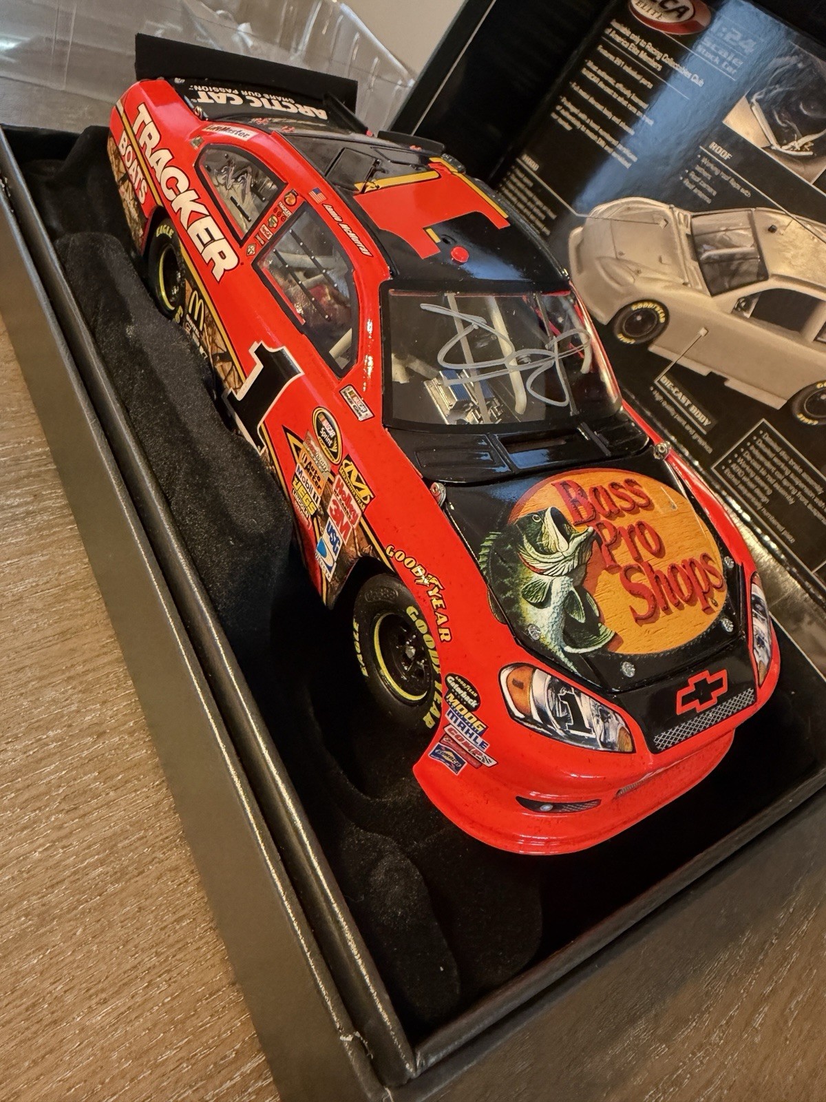 Jamie McMurray Chip Ganassi Dual Auto 2012 Bass Pro RCCA Elite 1:24 #11/125