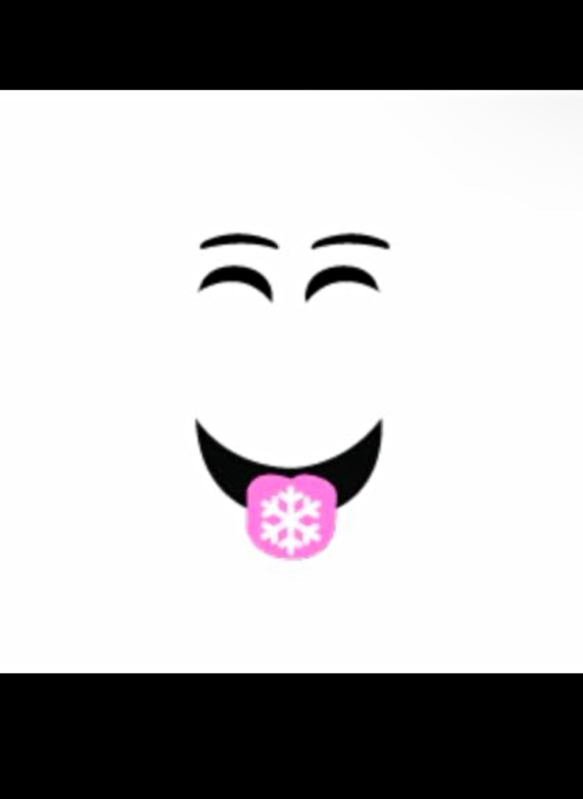 Catching Snowflakes Roblox Limited Face