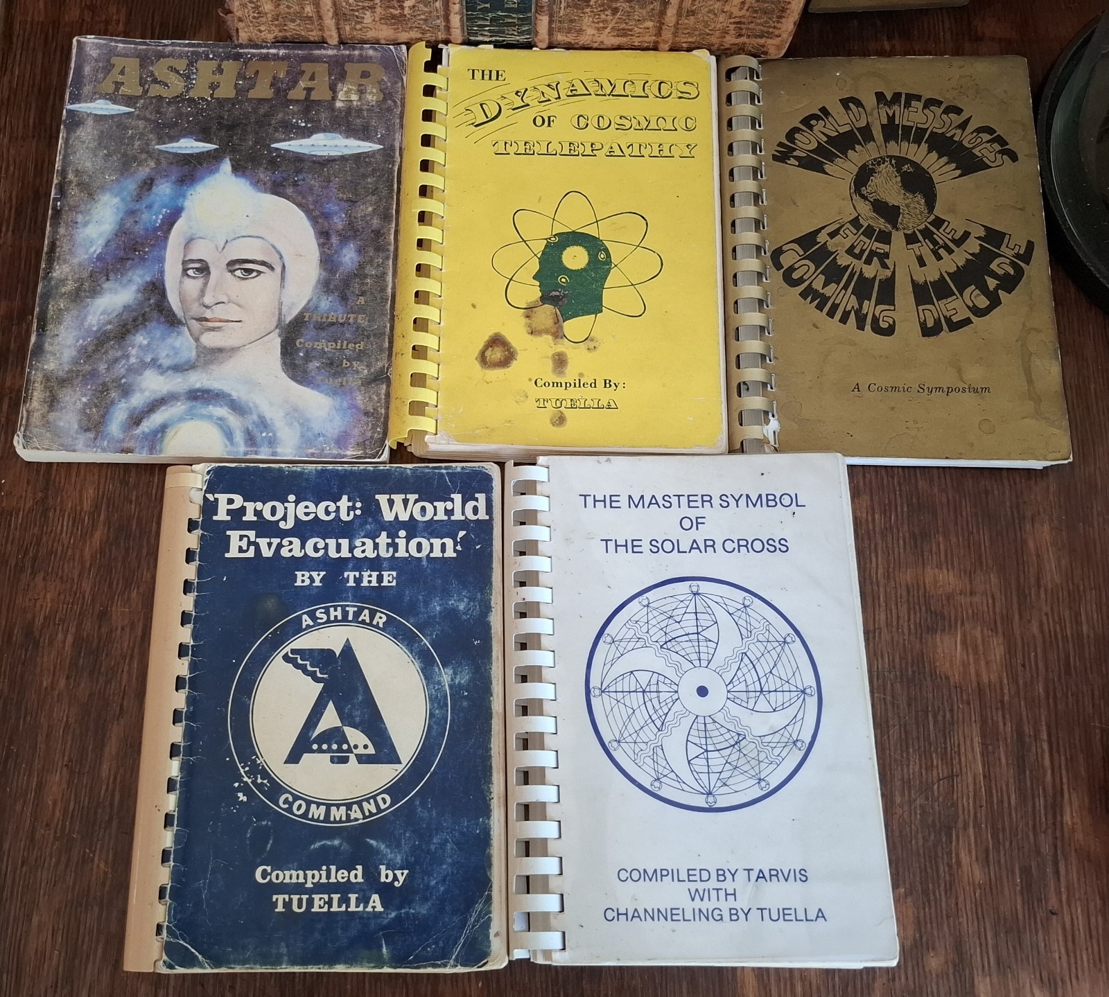 8 Vtg Books Metaphysics Psychic Channeling Aliens Ashtar Tuella Tarvis UFOlogy 8 Vtg Books Metaphysics Psychic Channeling Aliens Ashtar Tuella Tarvis UFOlogy