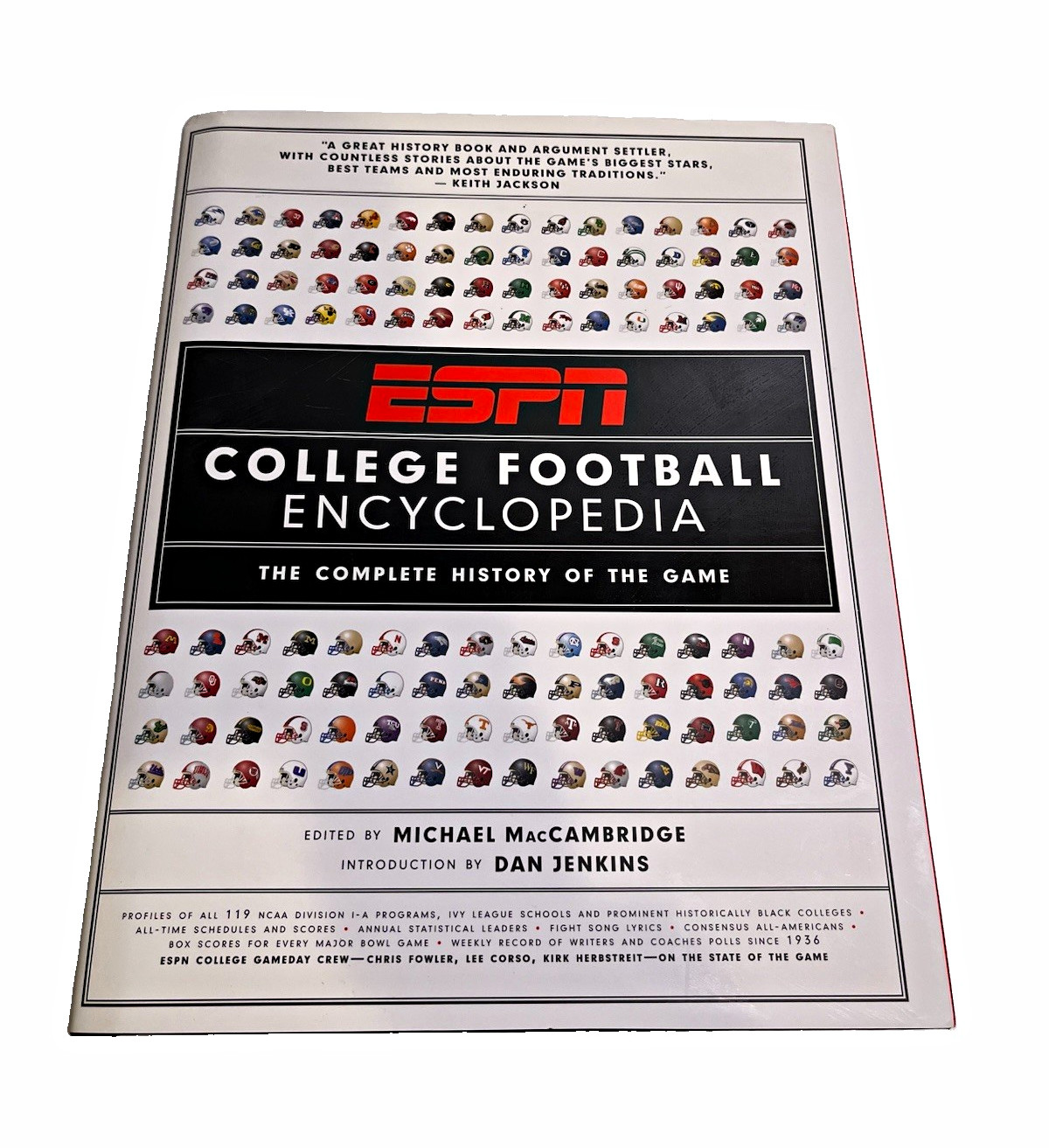 ESPN College Football Encyclopedia Complete History of Game Hardcover Book 2005