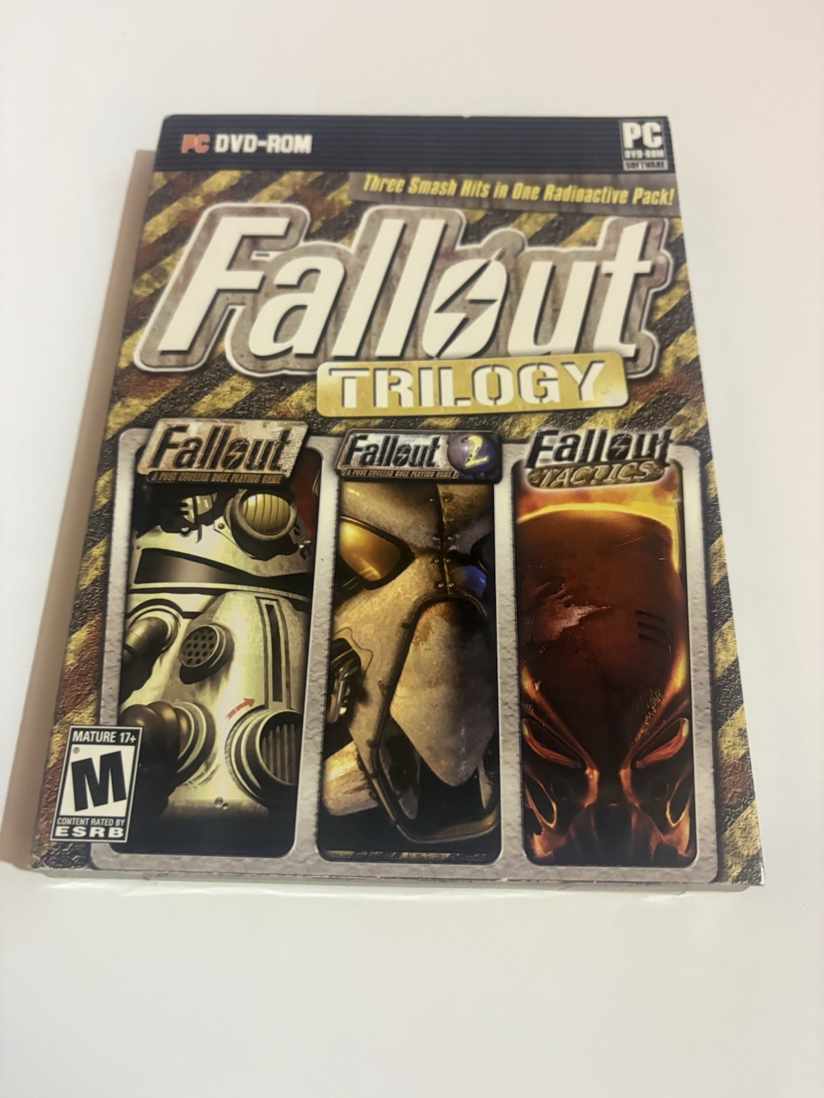Fallout Trilogy 1 + 2 + Tactics PC DVD-Rom Brand New + Factory Sealed GOOD Fallout Trilogy 1 + 2 + Tactics PC DVD-Rom Brand New + Factory Sealed GOOD