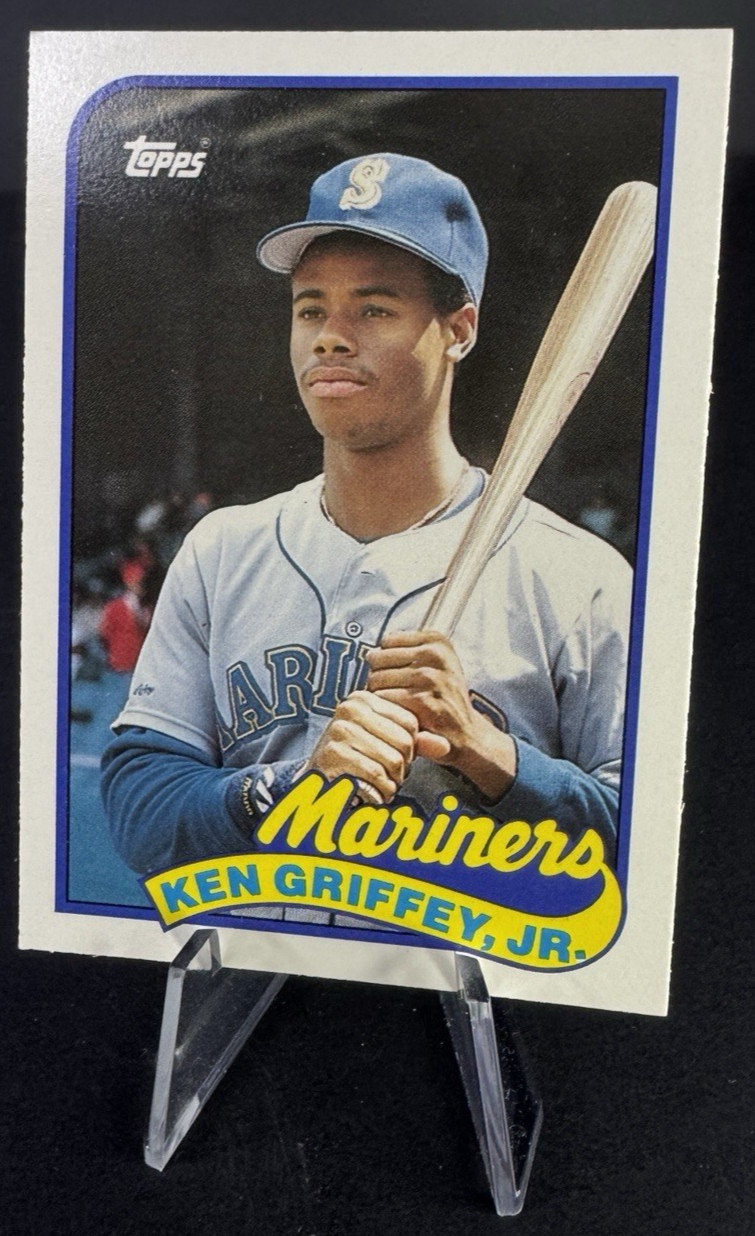 1989 Topps Traded - Ken Griffey Jr #41T (RC) Seattle Mariners HOF - NM