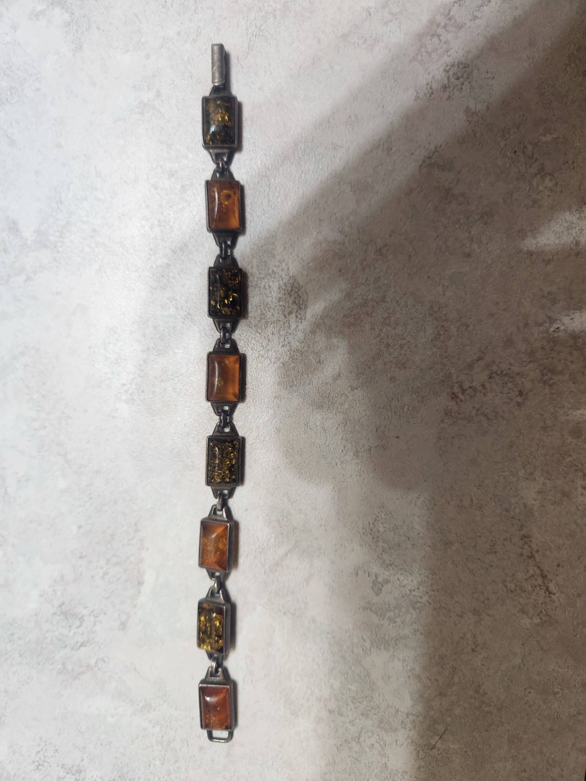 vintage 9.25 Baltic amber bracelet 