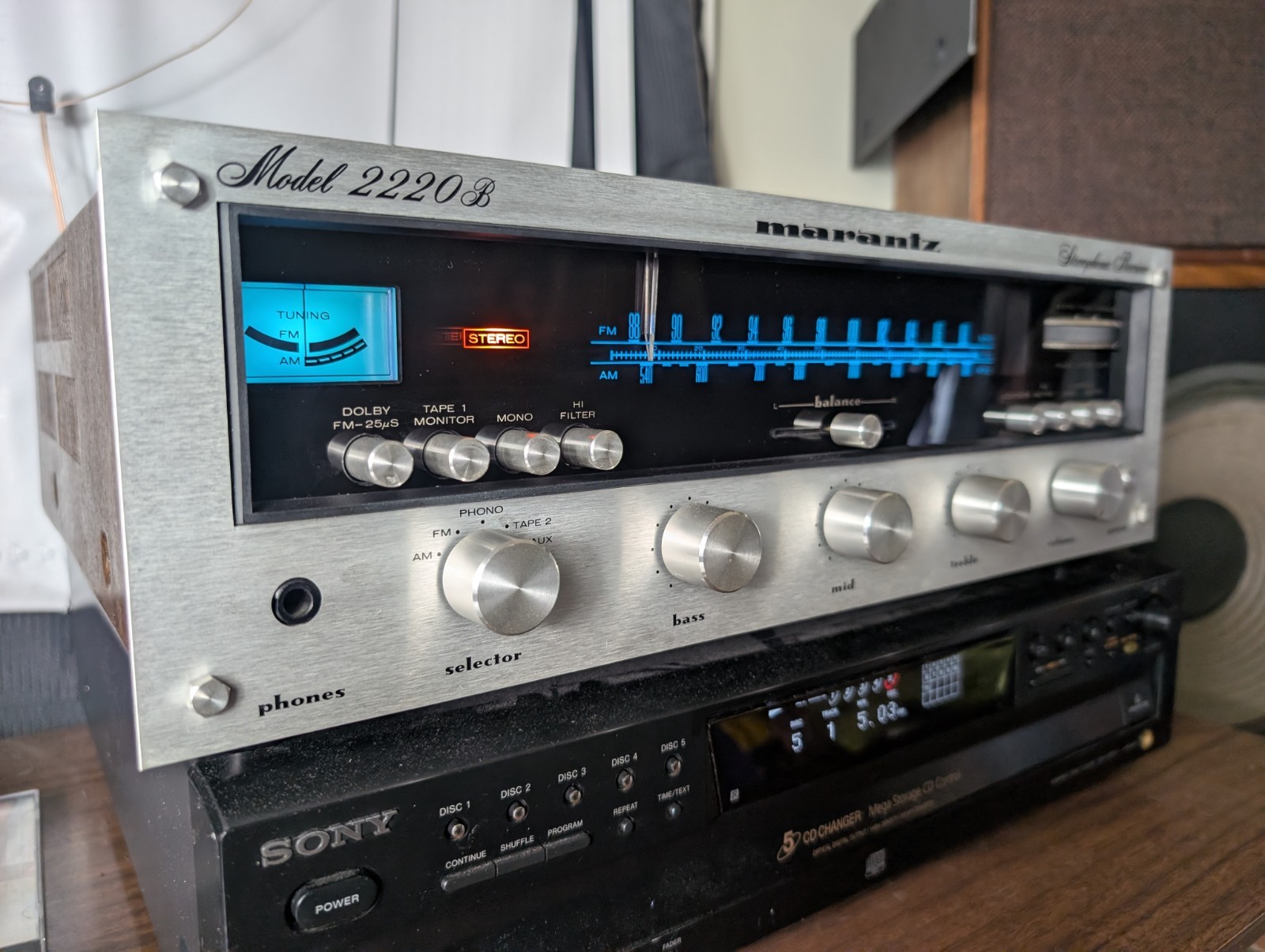 Marantz 2220B EXCELLENT CONDITION - READ DESCRIPTION 