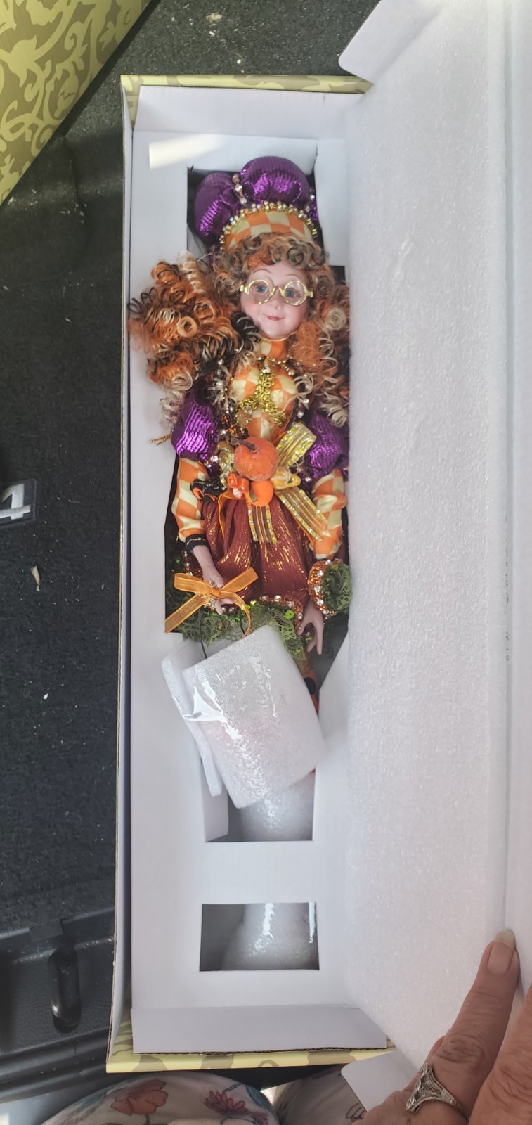 HTF Mark Roberts Halloween Fairy Pumpkin Princess 20.5\