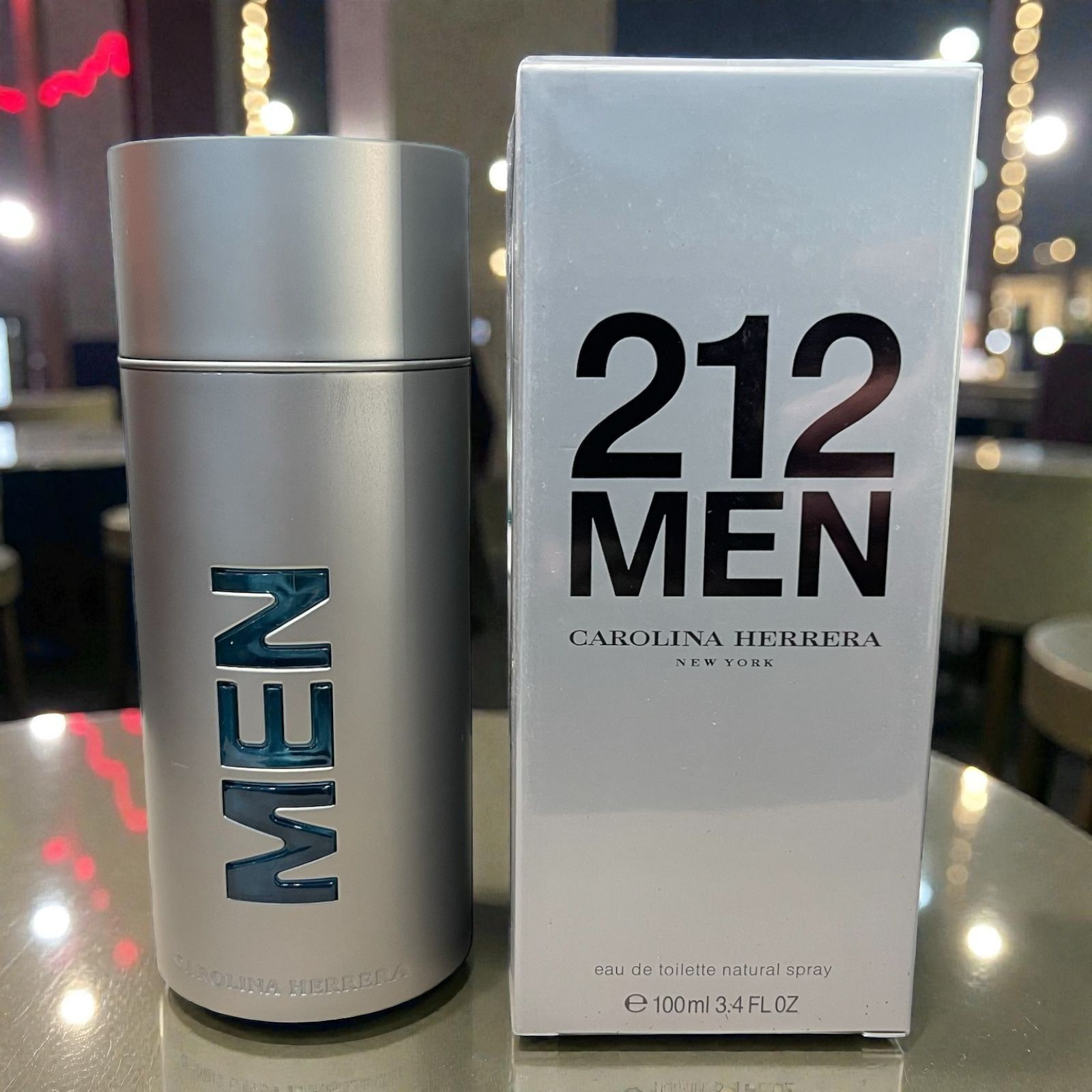 212 Men by Carolina Herrera Eau De Toilette Spray 3.4 oz, New in Box, US seller 212 Men by Carolina Herrera Eau De Toilette Spray 3.4 oz, New in Box, US seller