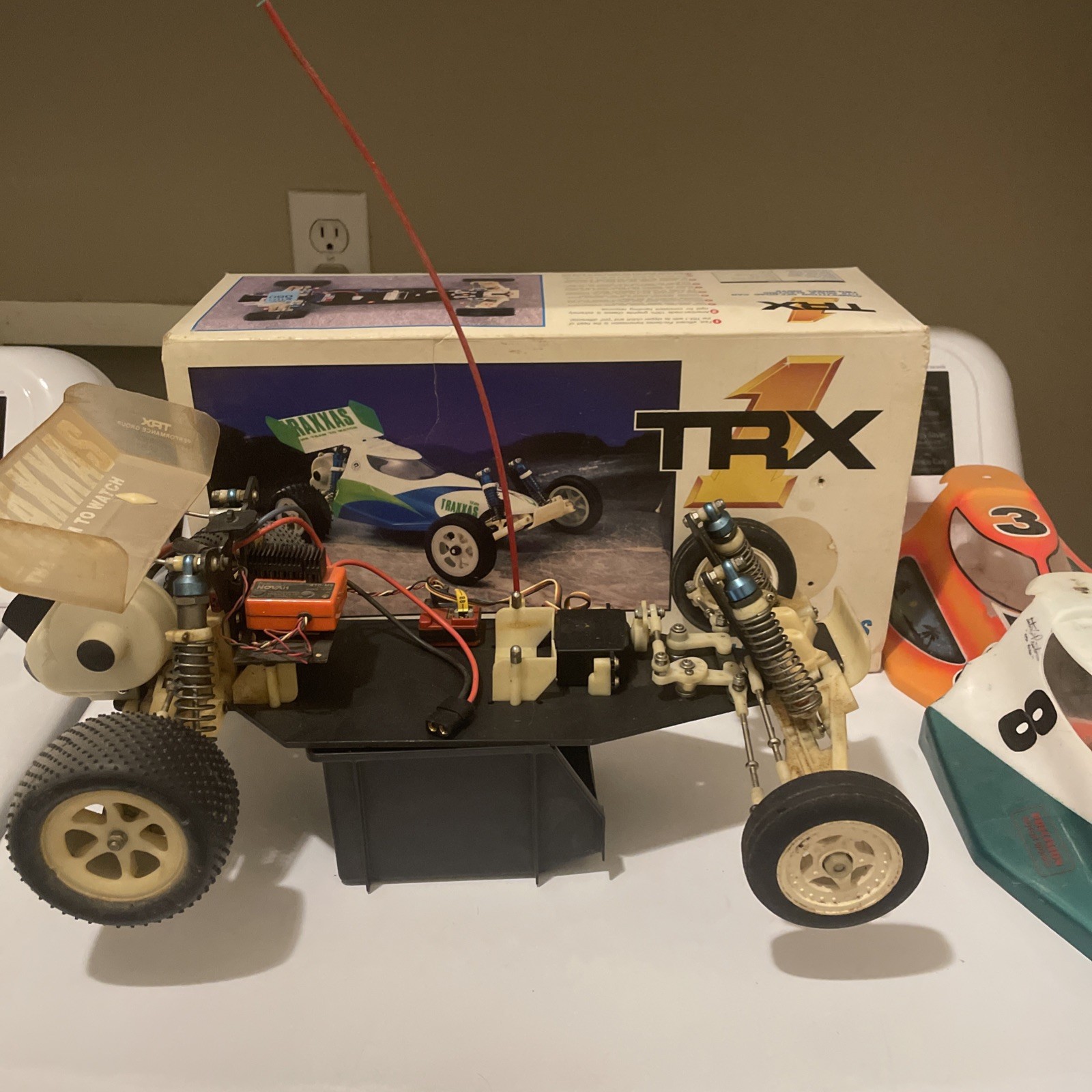 Rare Vintage Traxxas TRX-1 TRX1 RC Car with original box