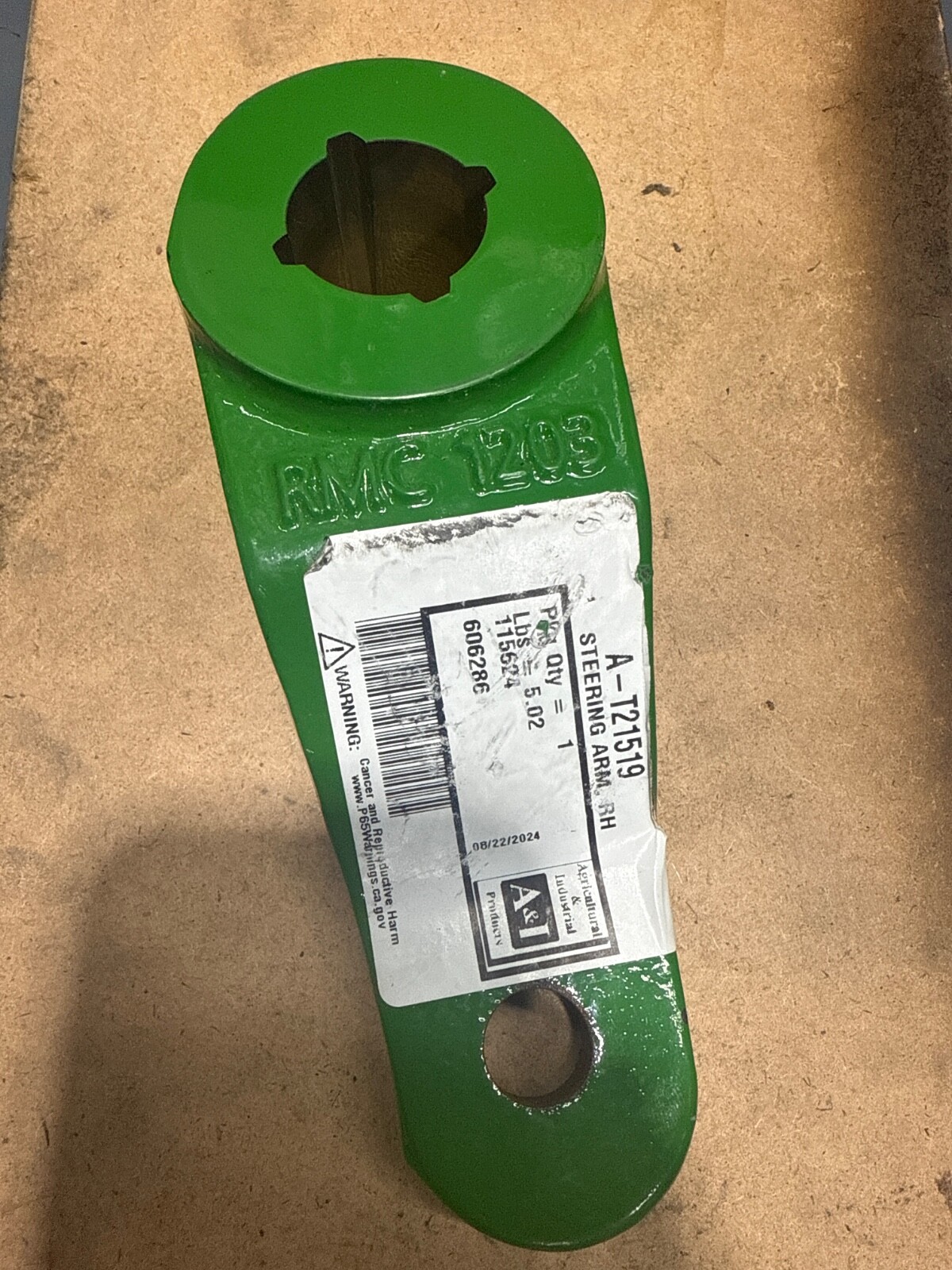 A&I Brand John Deere Steering Arm Rh           T21519