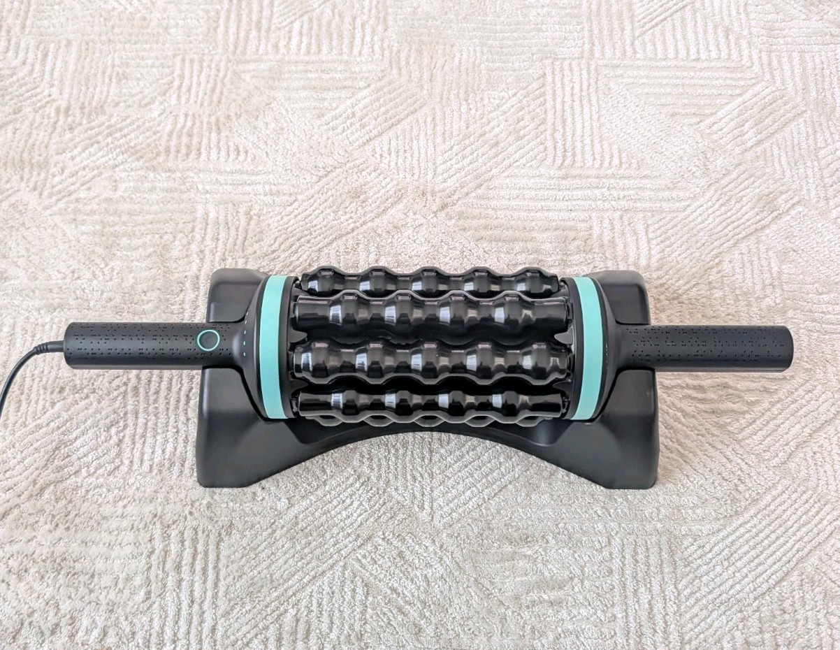 Chirp RPM Rolling Percussive Massager Powered Roller w/ Base & Charger 