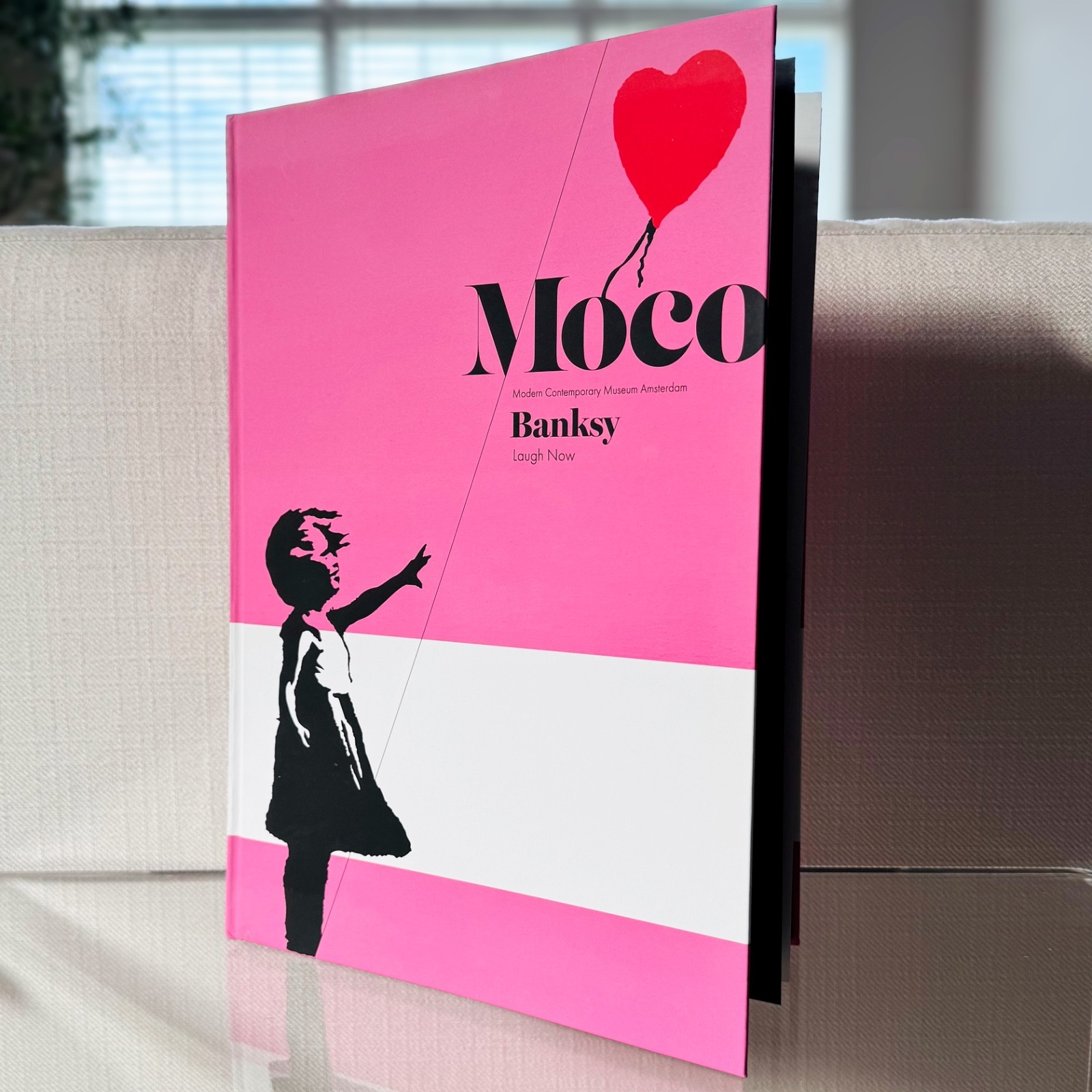 Banksy Laugh Now Hardcover Moco Exhibition Catalogue – FIRST EDITION
