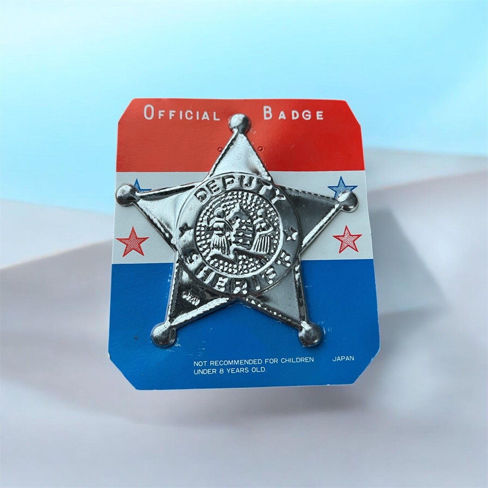 Vintage Deputy Sheriff Badge – Made in Japan (1950s Dime Store Toy) Vintage Deputy Sheriff Badge – Made in Japan (1950s Dime Store Toy)