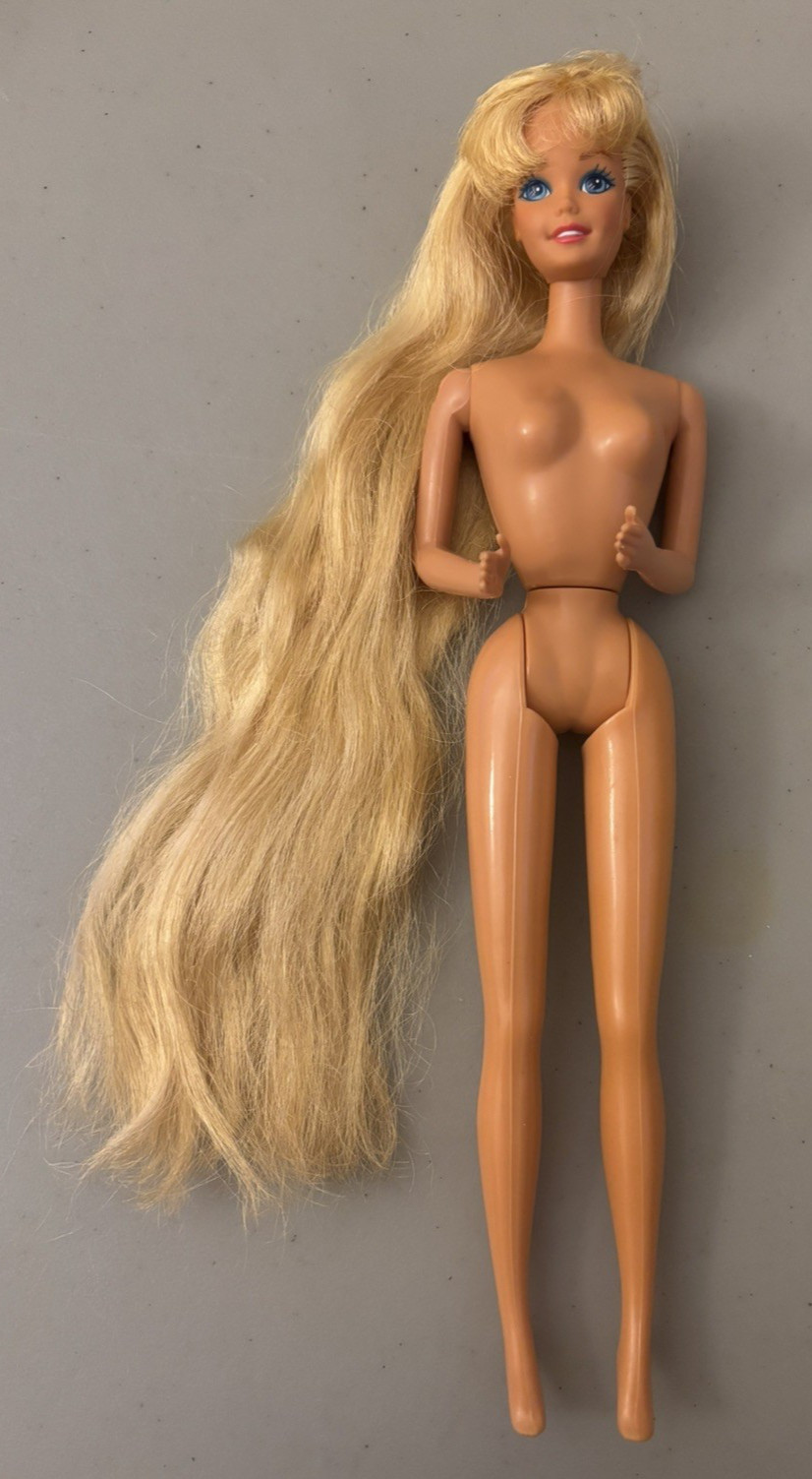 Hollywood Hair Barbie 1992 Mattel 2308 Very Long Hair Good Quality Hollywood Hair Barbie 1992 Mattel 2308 Very Long Hair Good Quality