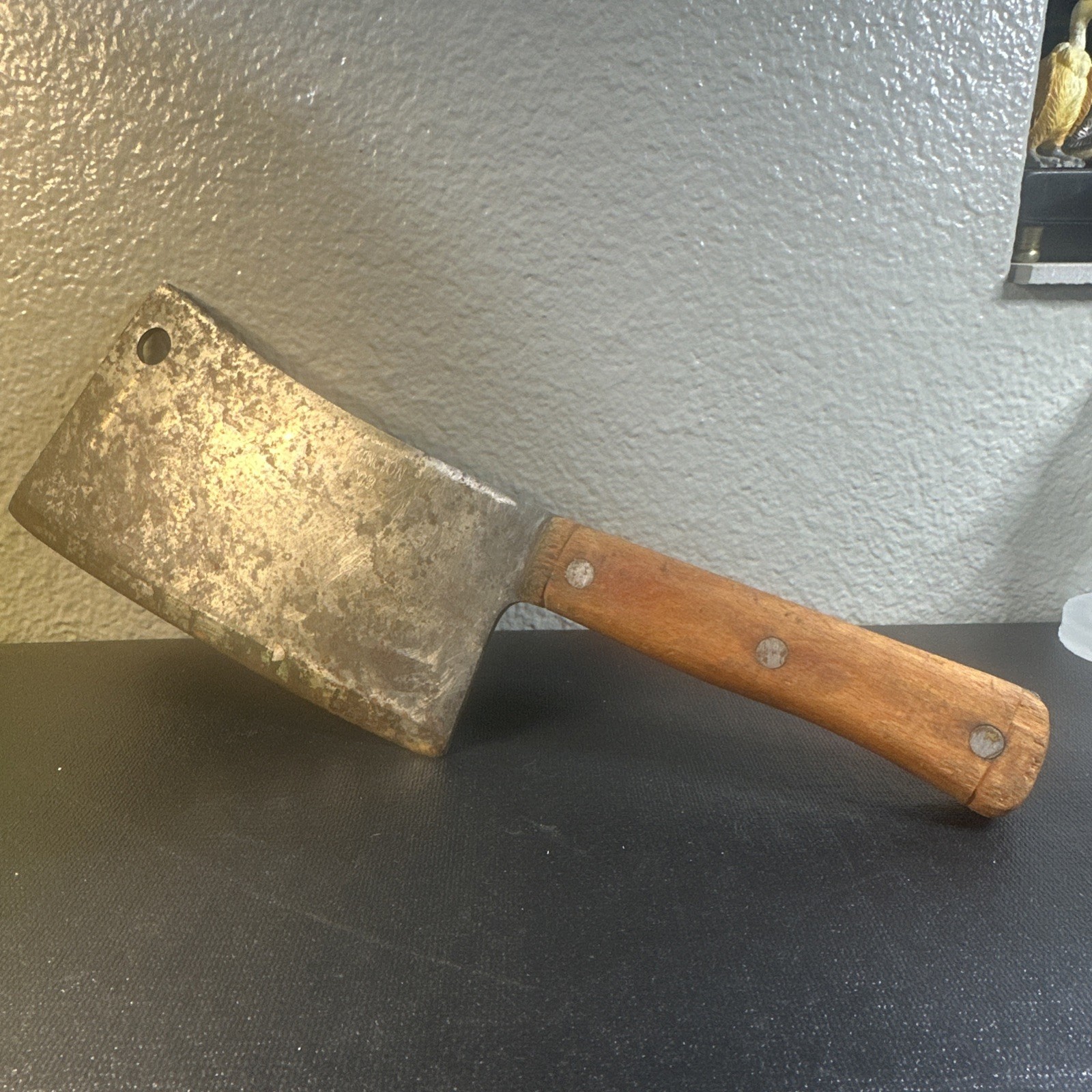 Antique Village Blacksmith Butchers Cleaver #208 1920-1930s