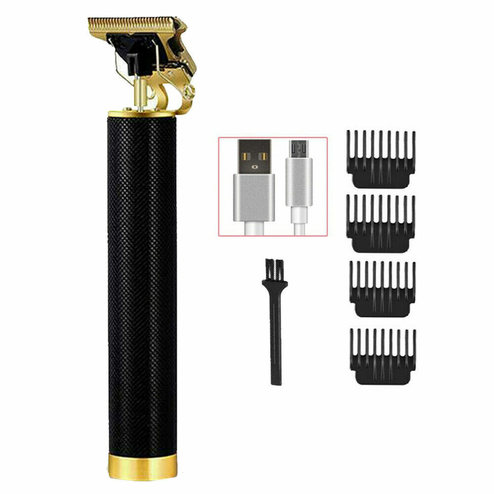Men Hair Clippers Trimmer Shaver Cutting Beard Cordless Barber T-Blade Seller US