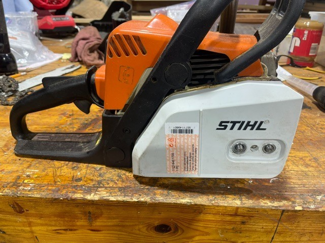 Stihl chainsaw MS 170 for parts not working