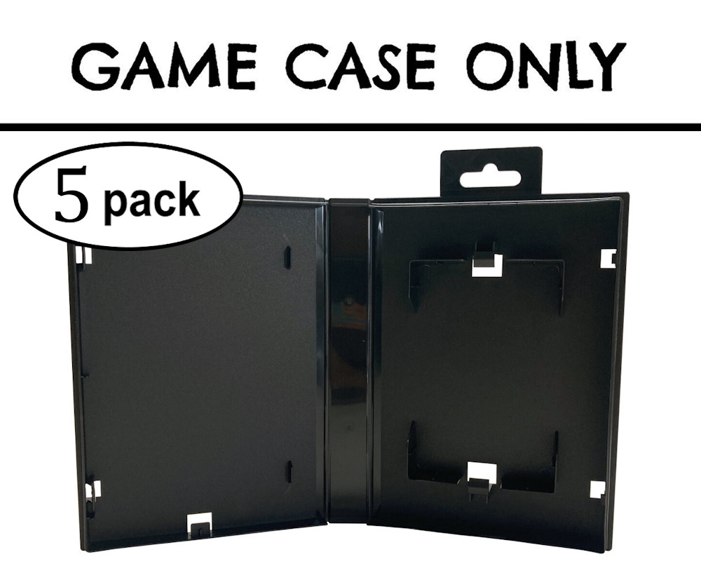 5 NEW Replacement SEGA Genesis / Mega Drive Game Cases [Pick your Color]