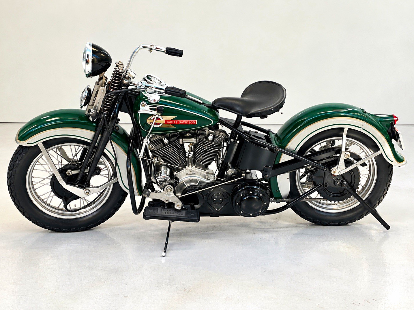 Vintage Harley-Davidson 1:10 1936 EL Knucklehead Franklin Mint Diecast