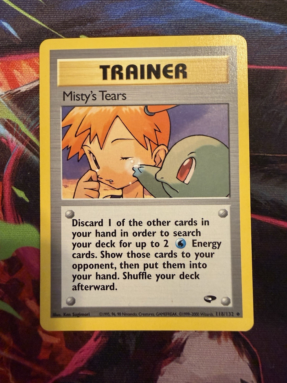 Misty's Tears 118/132 Gym Challenge Regular Misty's Tears 118/132 Gym Challenge Regular