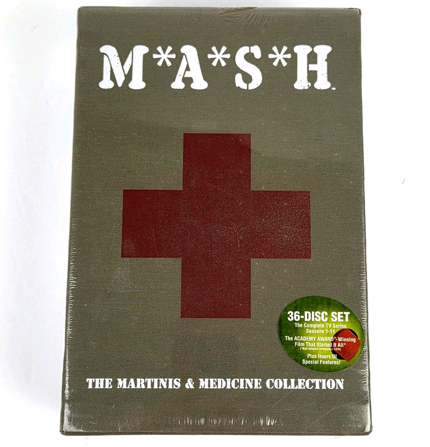 NEW MASH The Martinis & Medicine Collection Seasons 1-11 36-Disc Set DVD Sealed NEW MASH The Martinis & Medicine Collection Seasons 1-11 36-Disc Set DVD Sealed