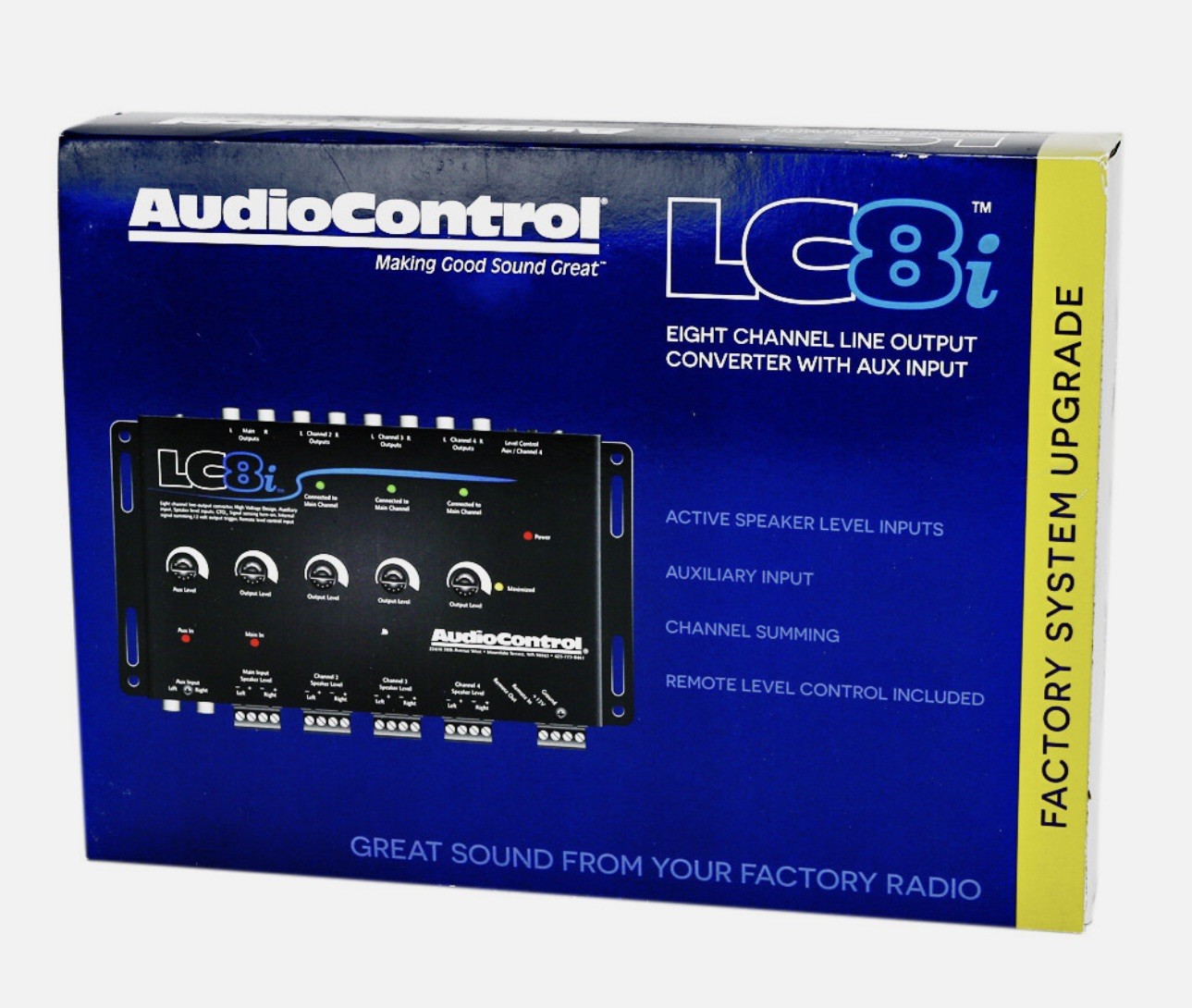 NEW AudioControl LC8i 8-Channel Line Output Converter Signal Processor w/ ACR-3