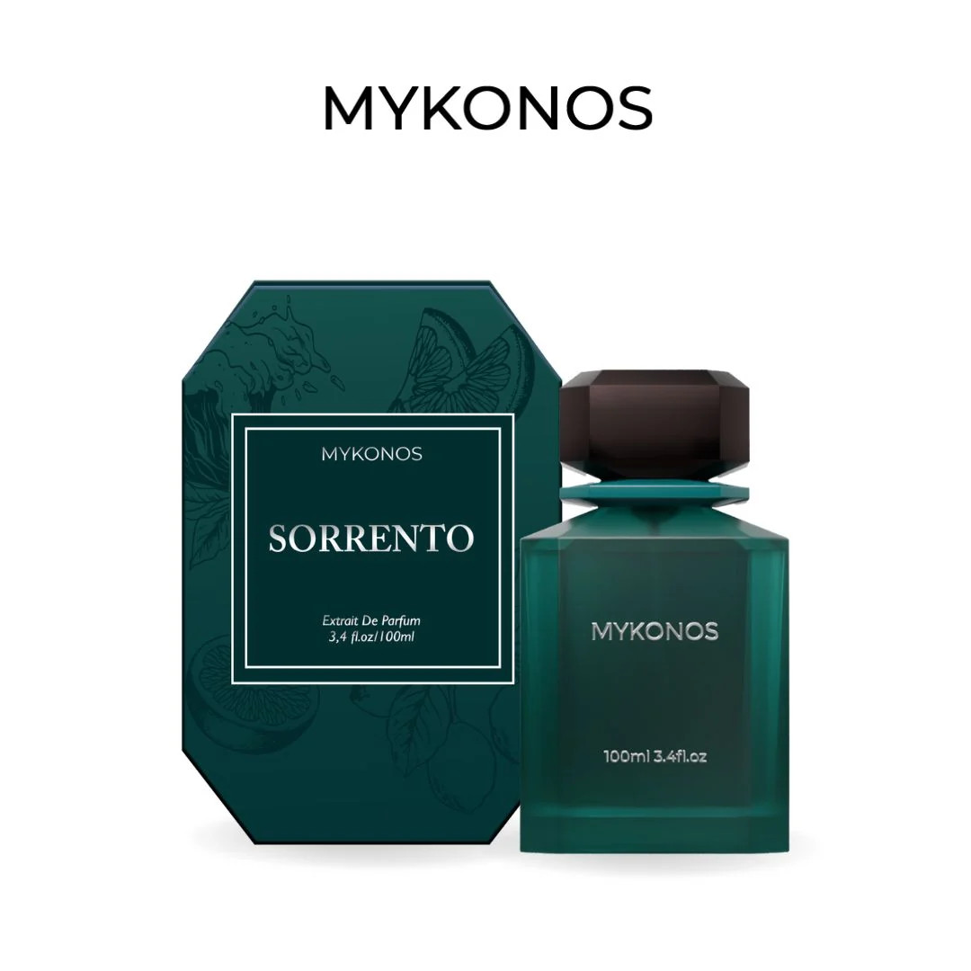 Mykonos Sorrento Extrait de Parfum 100ml Citrus Musk Woody Fresh | No Import Fee