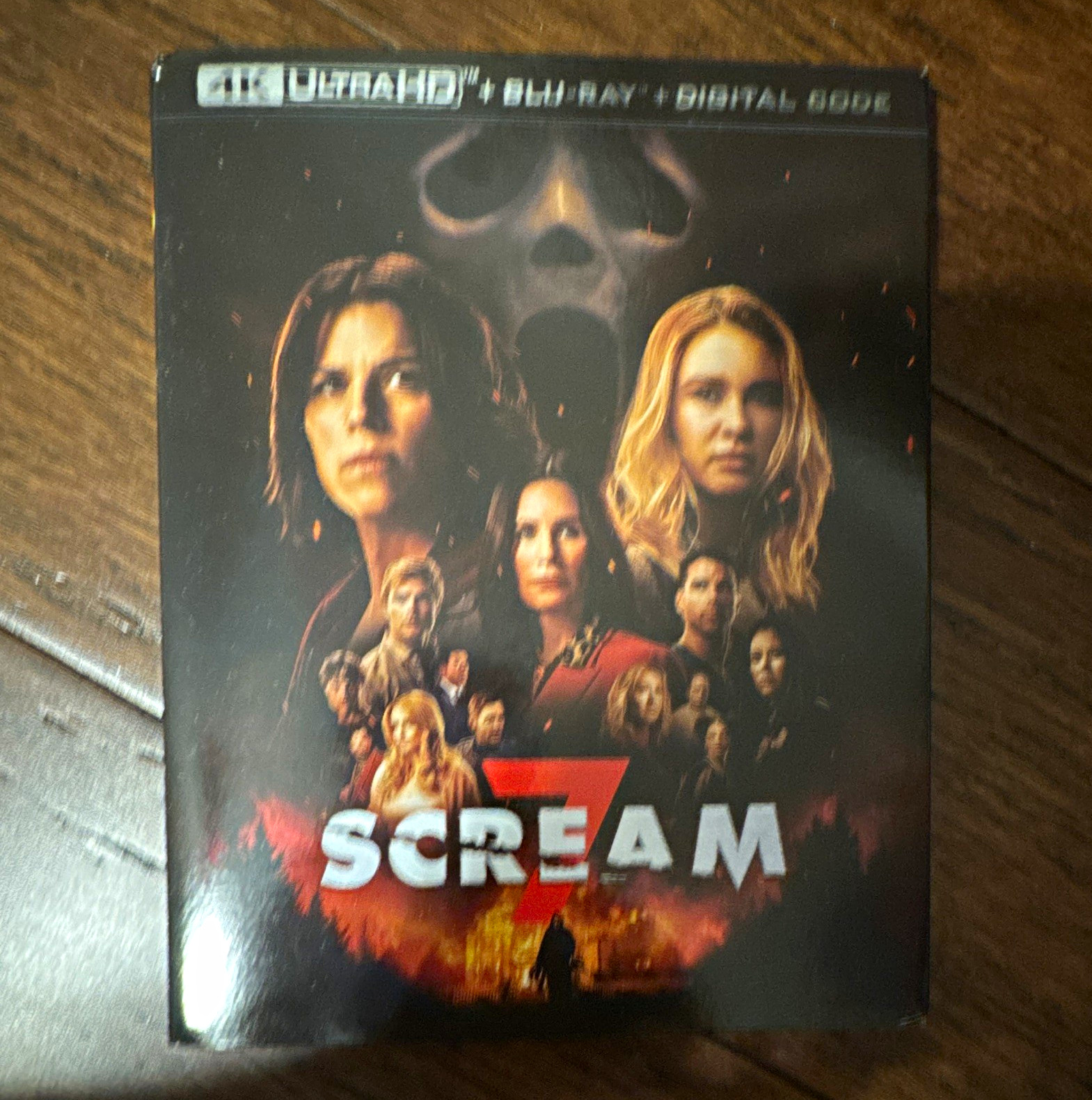 Scream 7 4K UHD Blu-ray + Digital Code - Neve Campbell (Scream) Scream 7 4K UHD Blu-ray + Digital Code - Neve Campbell (Scream)