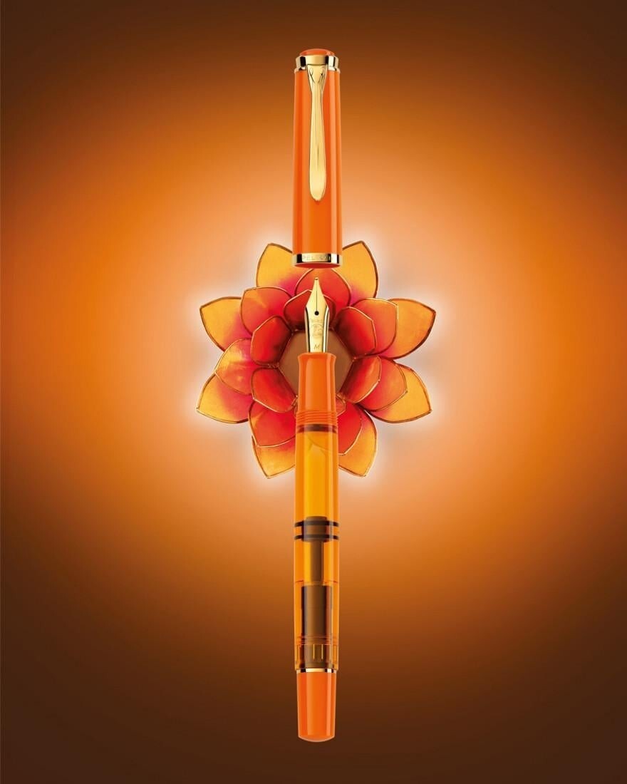Pelikan Classic M200 Orange Delight Special Edition Fountain pen EF nib 2025 1