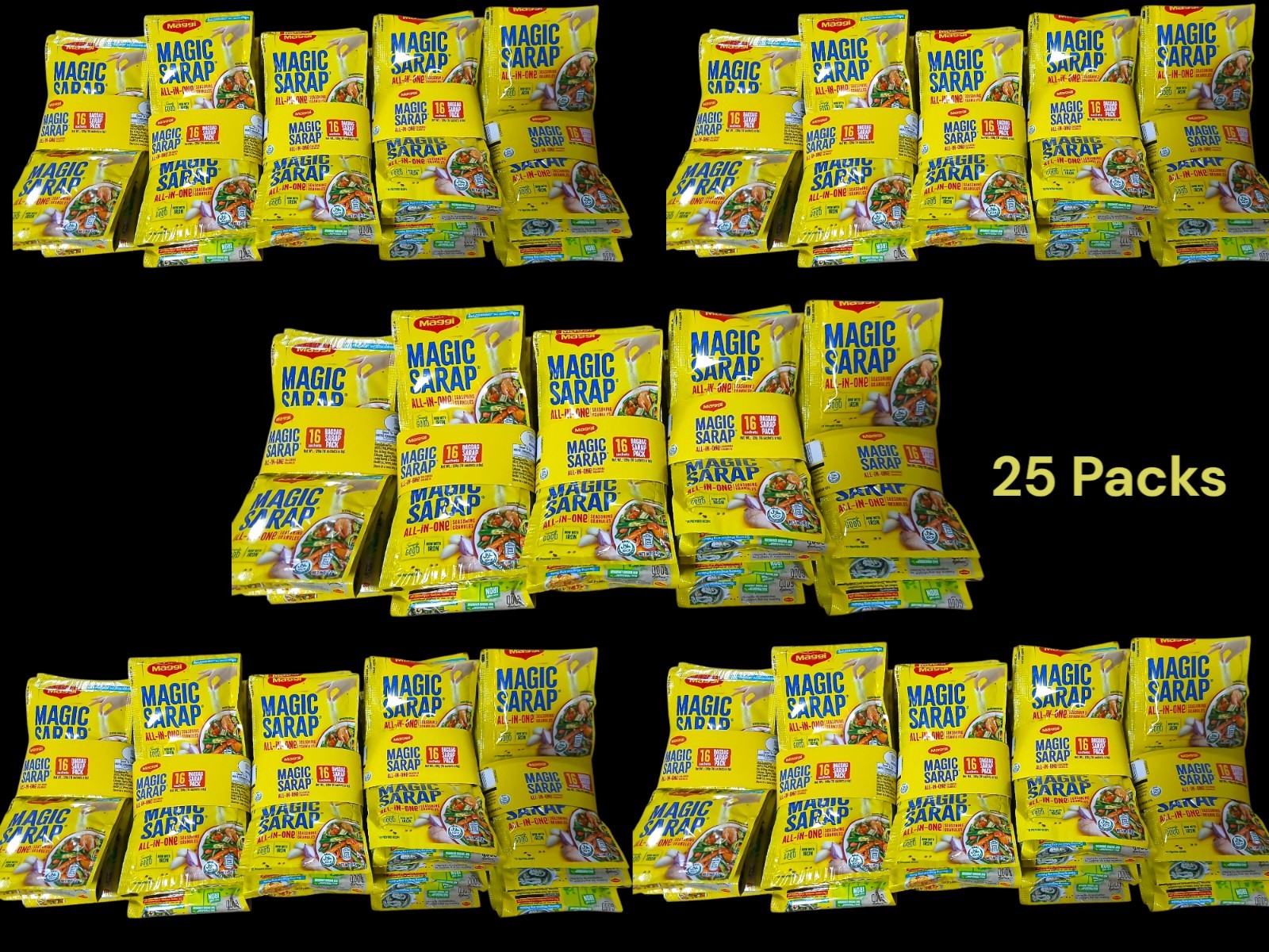25packs Maggi Magic Sarap All in One Seasoning Granules 8g Free Priority mail 25packs Maggi Magic Sarap All in One Seasoning Granules 8g Free Priority mail